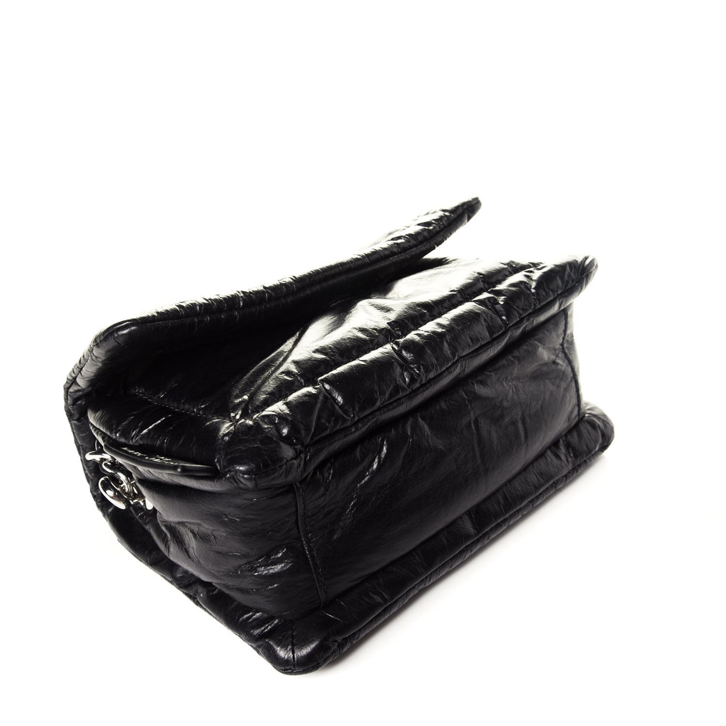 Lambskin The Pillow Bag Black