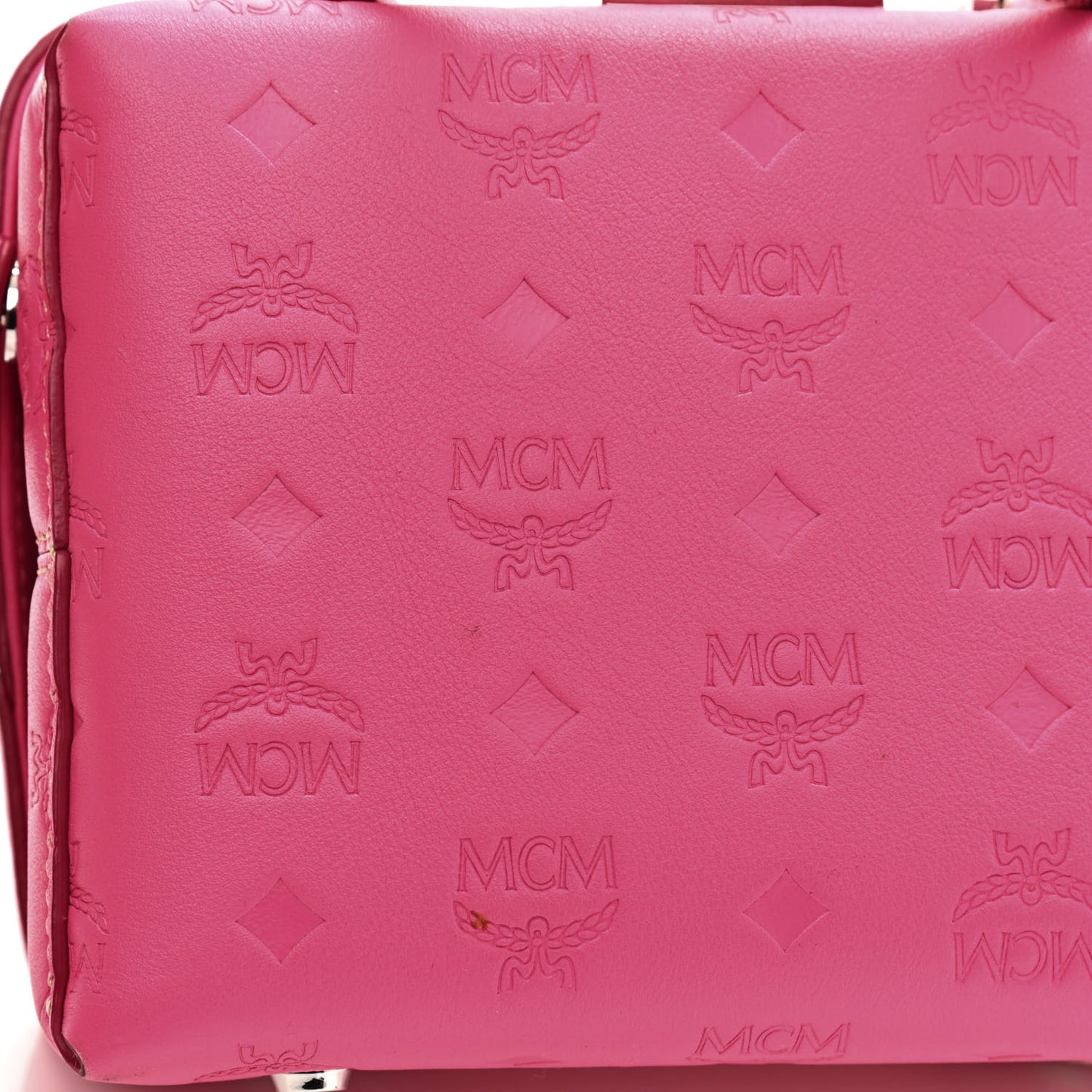 Calfskin Ottomar Monogram Small Berlin Crossbody Sugar Pink