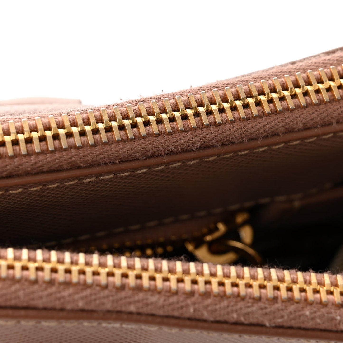 Saffiano Medium Galleria Double Zip Tote Cammeo