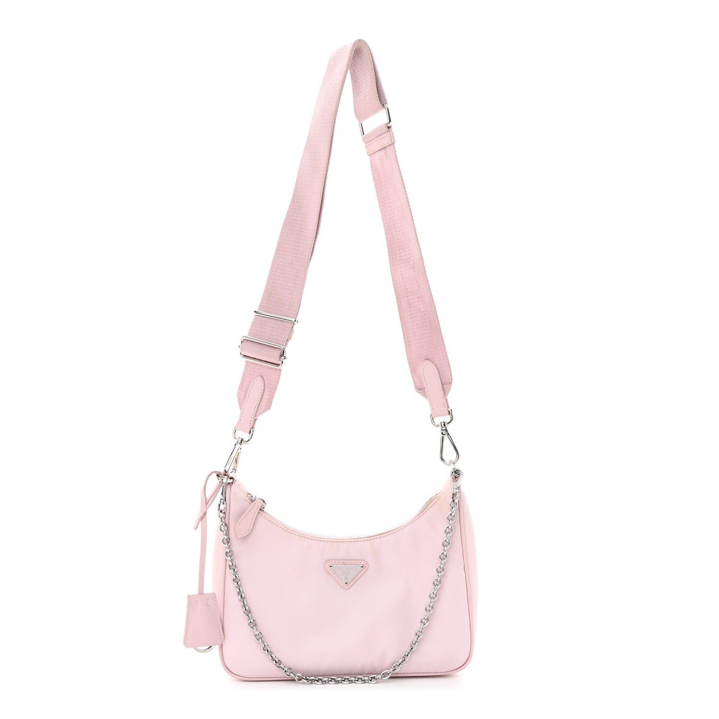 Nylon Re-Edition 2005 Shoulder Bag Alabastro