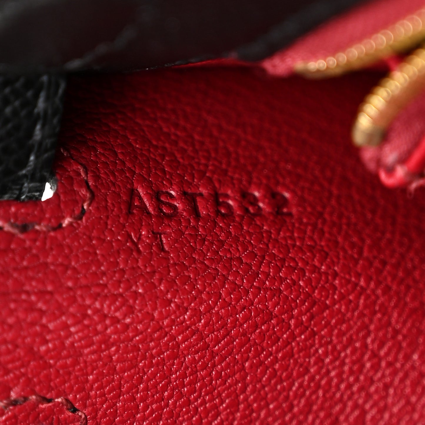 Epsom Horseshoe Kelly Sellier 25 Black Rouge Grenat