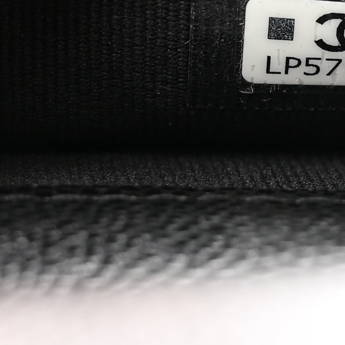 Caviar Quilted Flap Zip Pouch Black