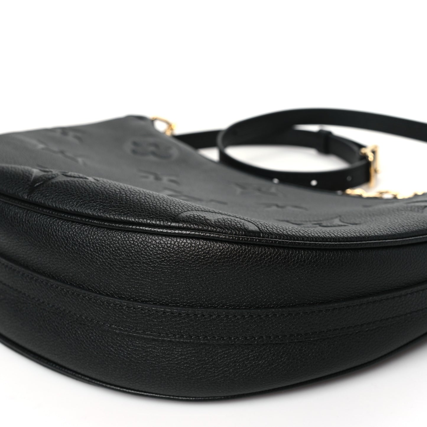 Empreinte Monogram Giant Loop Hobo Black