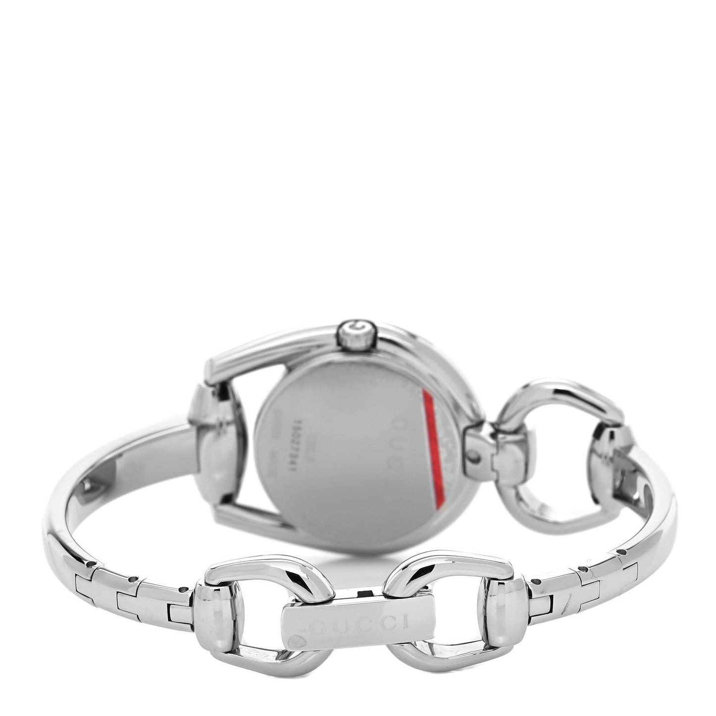 Stainless Steel 28mm Horsebit Quartz Watch Black