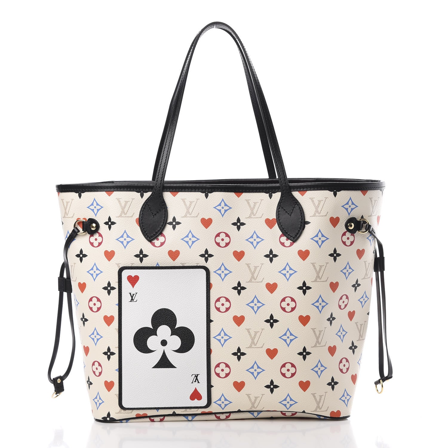 Louis Vuitton Game On Neverfull MM White 3 of 12