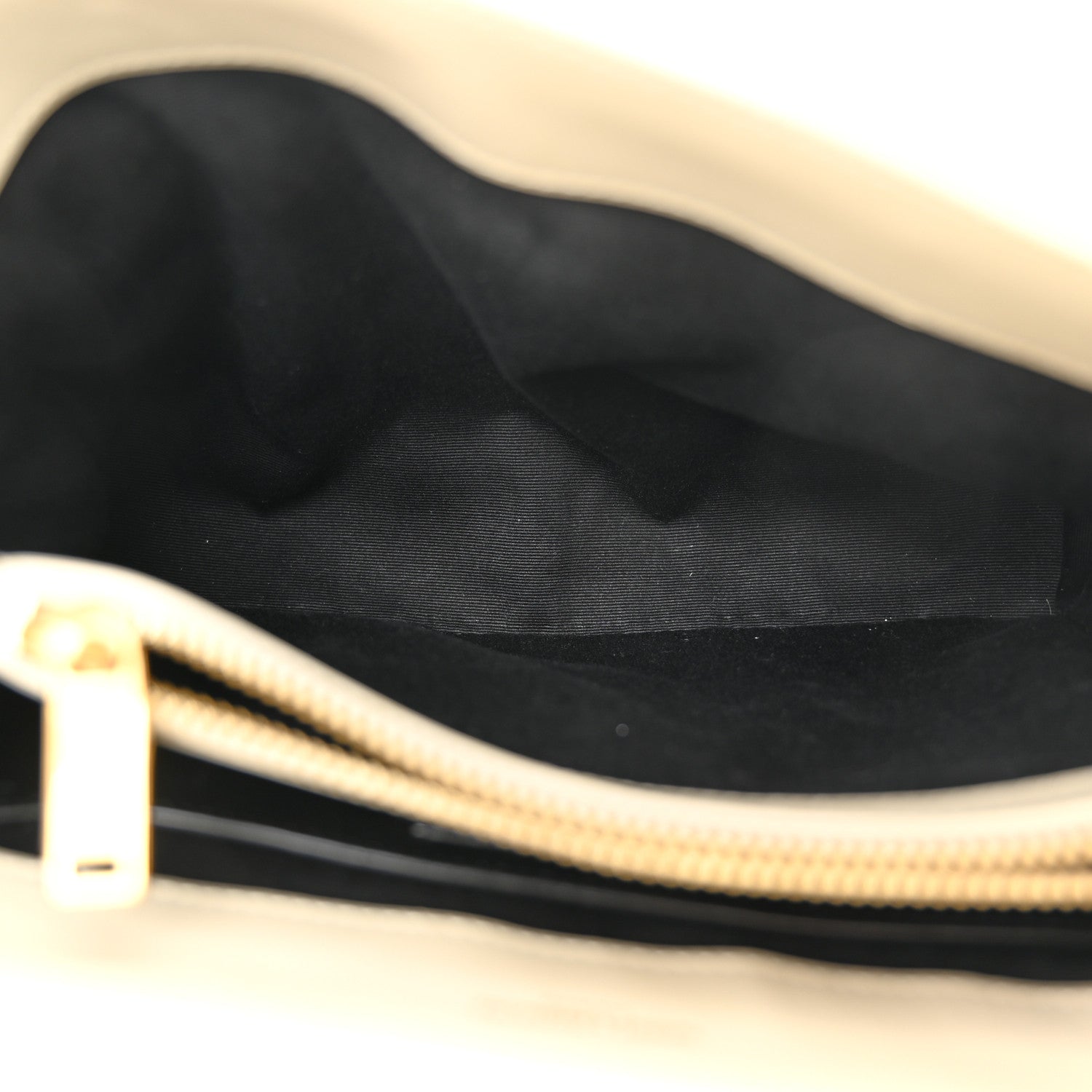 Saint Laurent Calfskin Y Quilted Monogram Small Loulou Chain Satchel Crema Soft 5 of 13