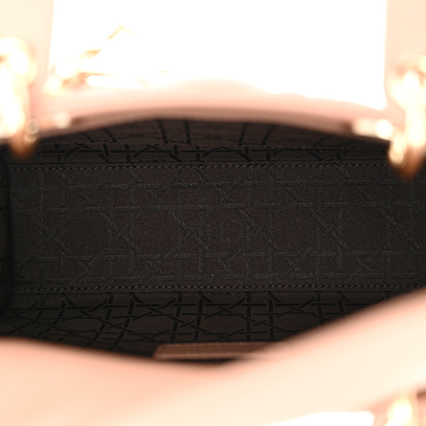 Lambskin Cannage Small My ABC Dior Lady Dior Rose Des Vents