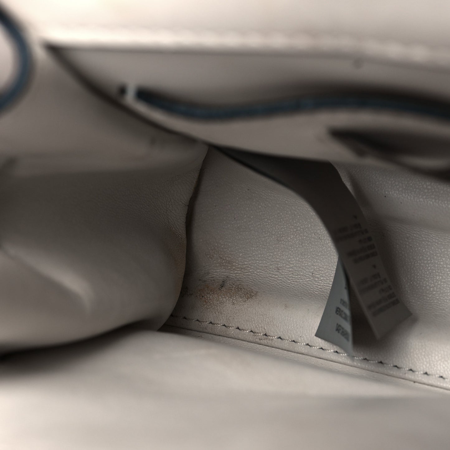Calfskin Medusa Lock Top Handle Crossbody Bag White