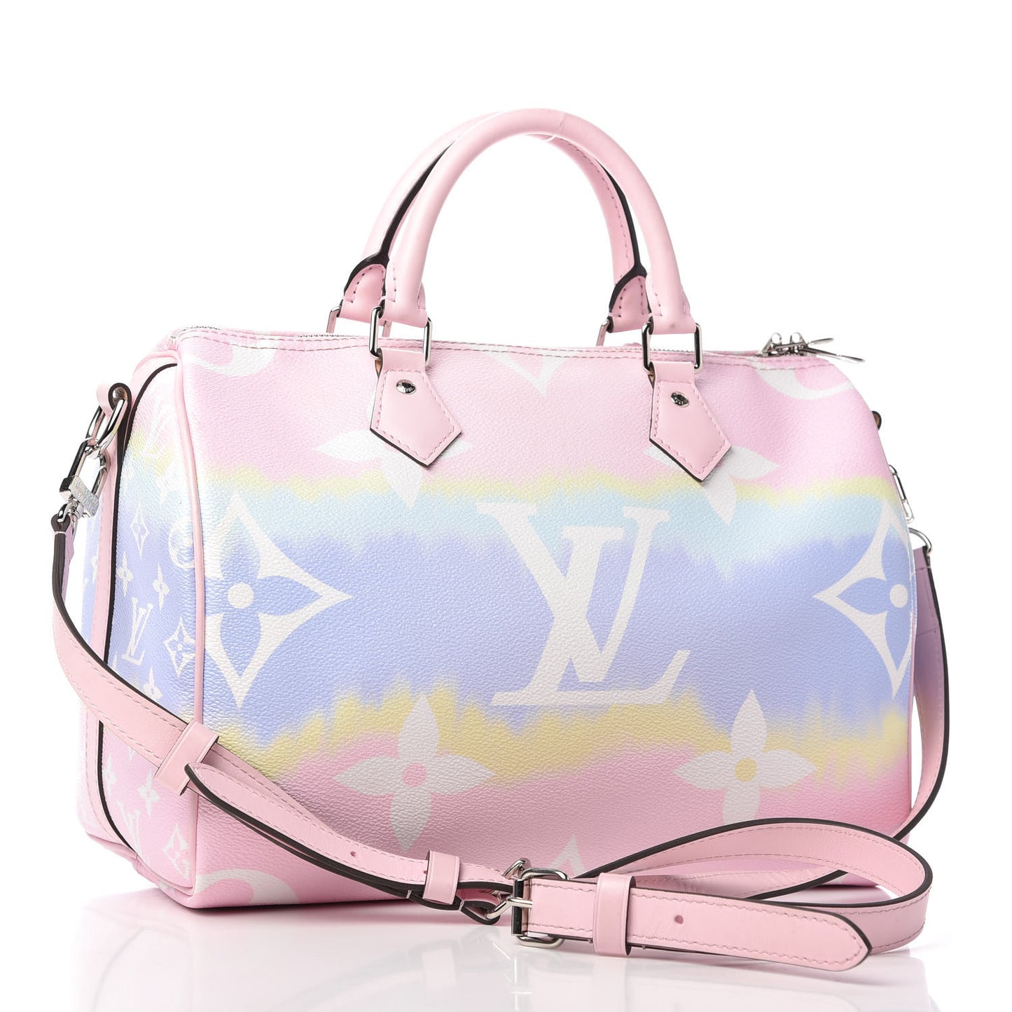 Monogram Escale Speedy Bandouliere 30 Pastel