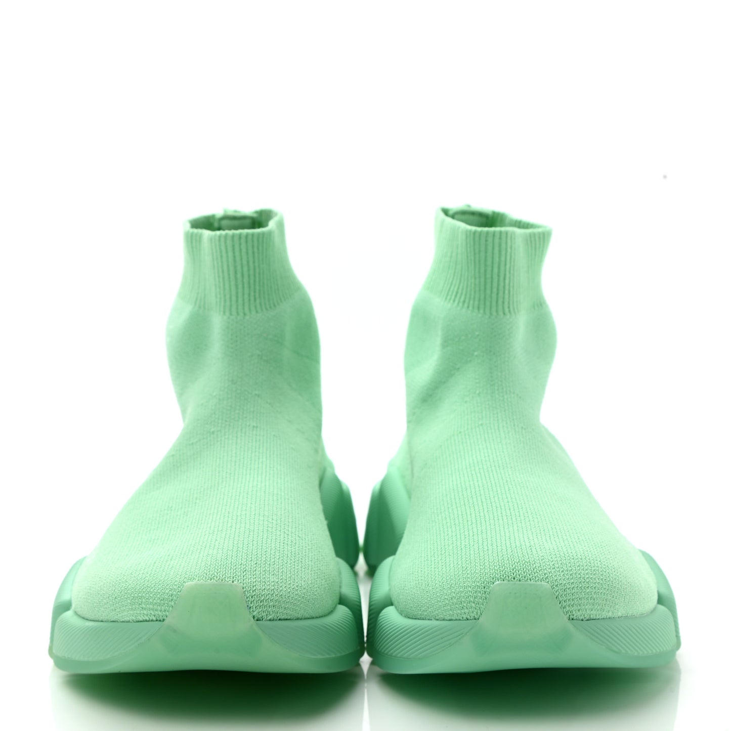 Technical 3D Recycled Knit Womens Speed 2.0 Transparent Sole Sneakers 36 Mint