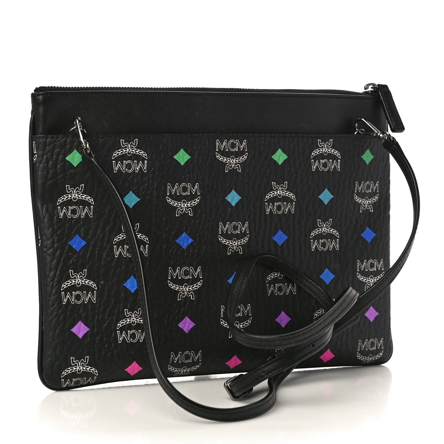 Skyoptic Visetos Crossbody Pouch Spectrum Diamond Black