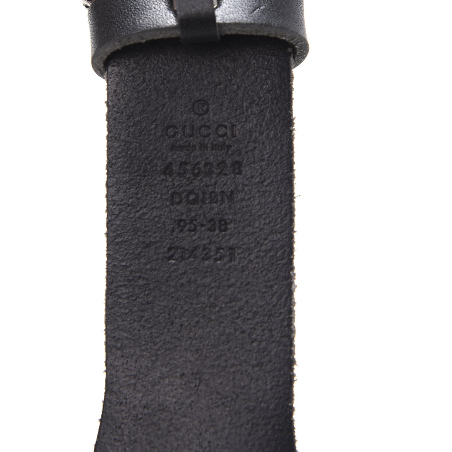 Gucci Calfskin Braided Dionysus Belt 95 38 Black 5 of 6