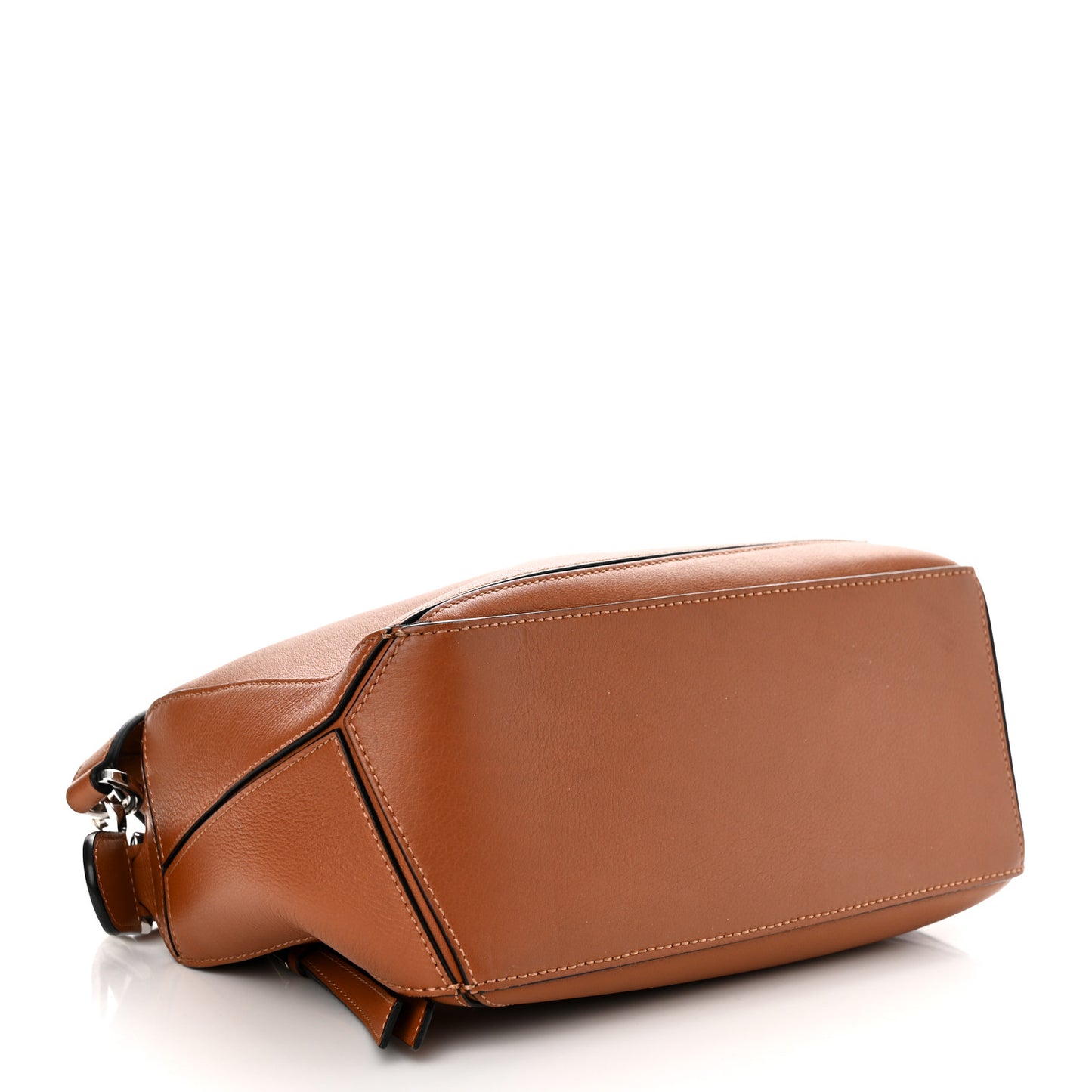 Calfskin Small Puzzle Bag Tan