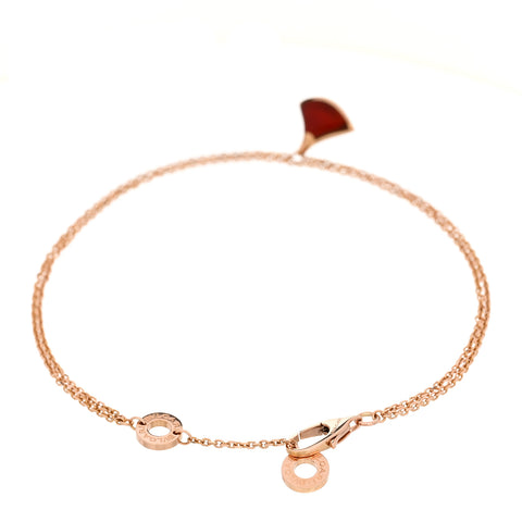 18K Rose Gold Carnelian Divas' Dream Bracelet SM