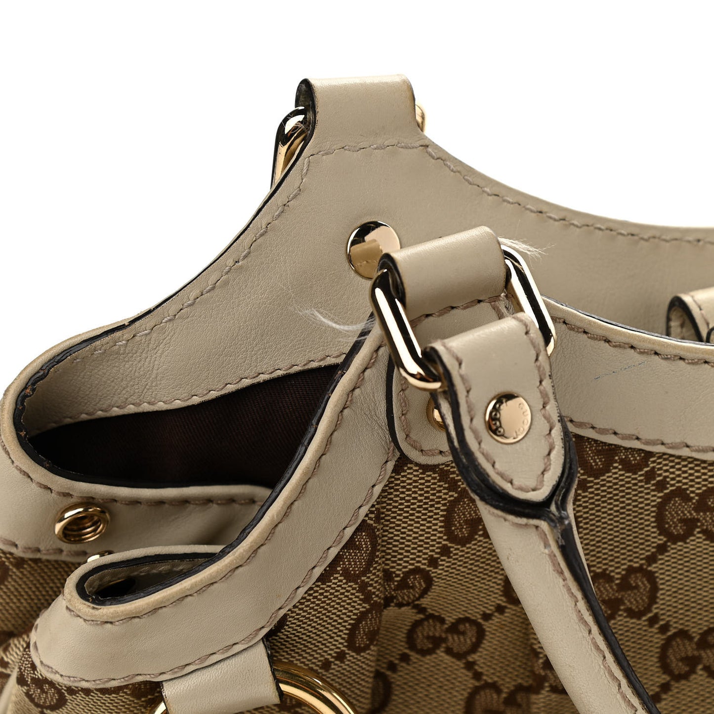 Monogram Medium Sukey Tote Off White