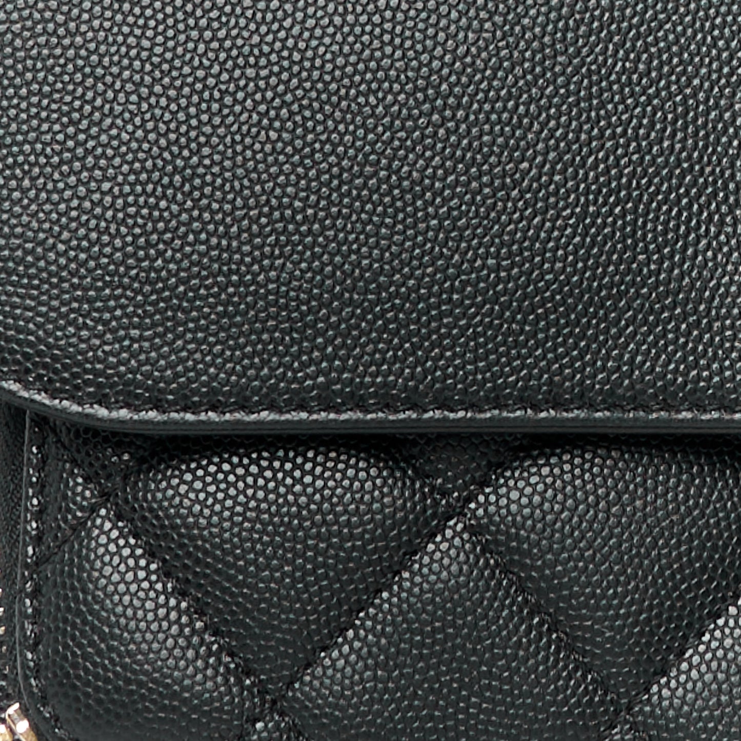 Caviar Quilted Large Business Affinity Flap Black