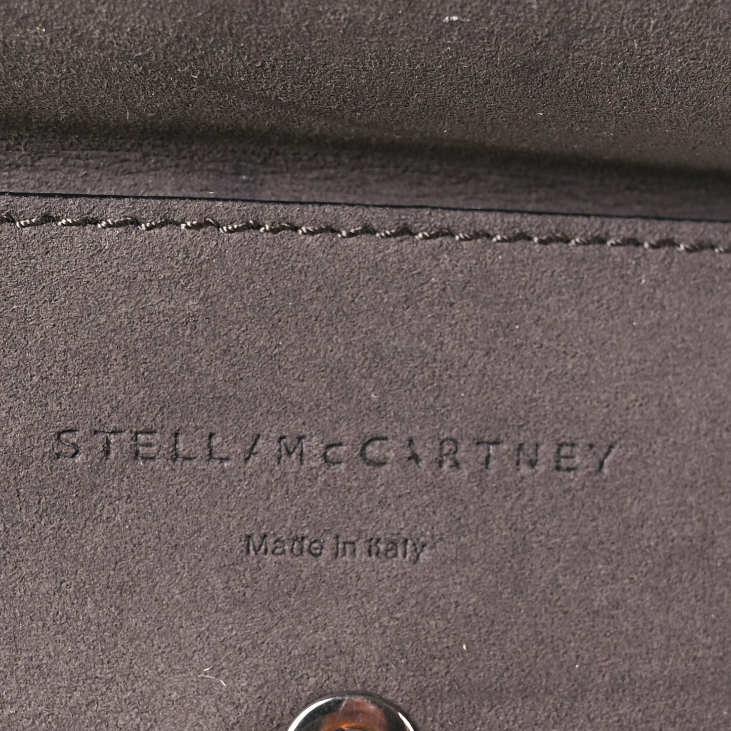 Leopard Shaggy Deer Falabella Reversible Tote Grey
