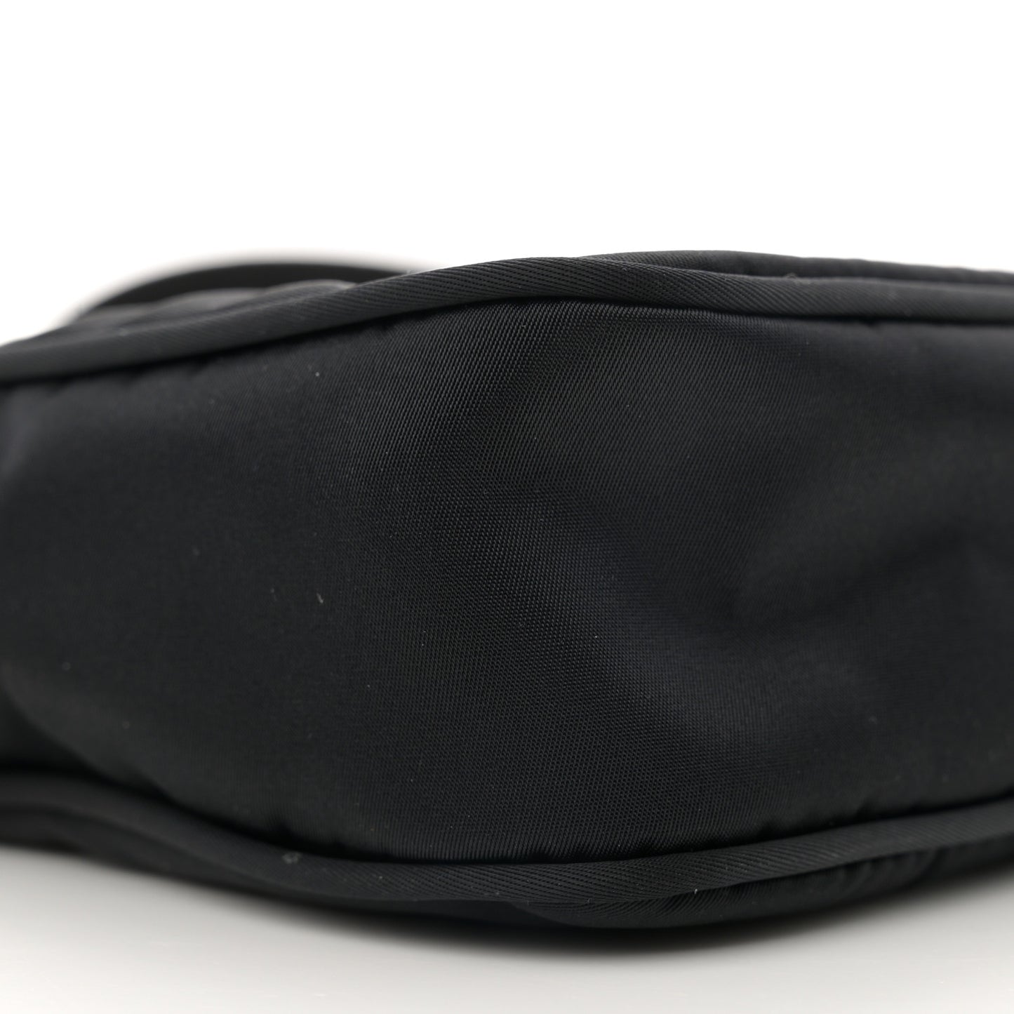 Nylon Medusa Small Shoulder Bag Black