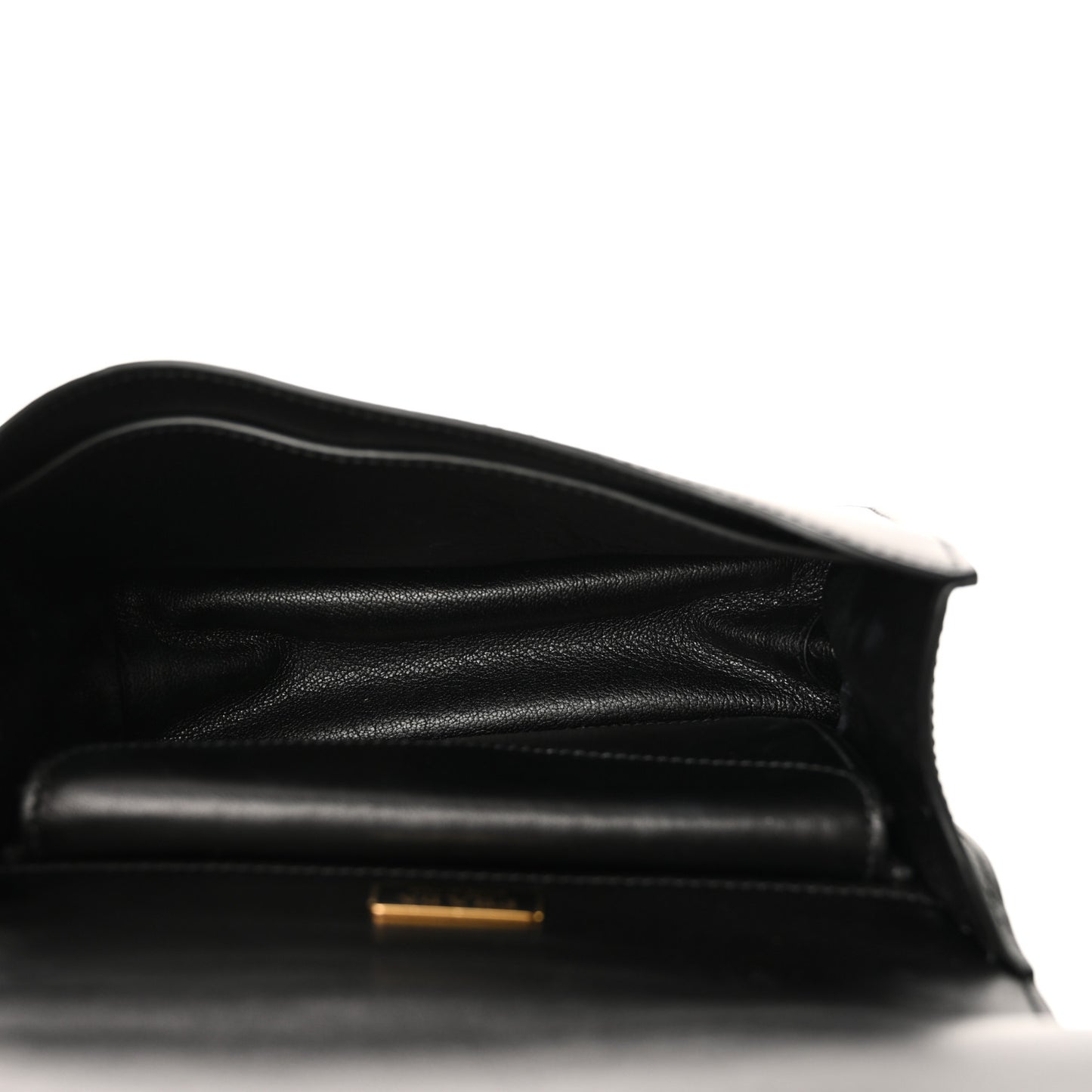 City Calf Saffiano Animalier Cahier Bag Black