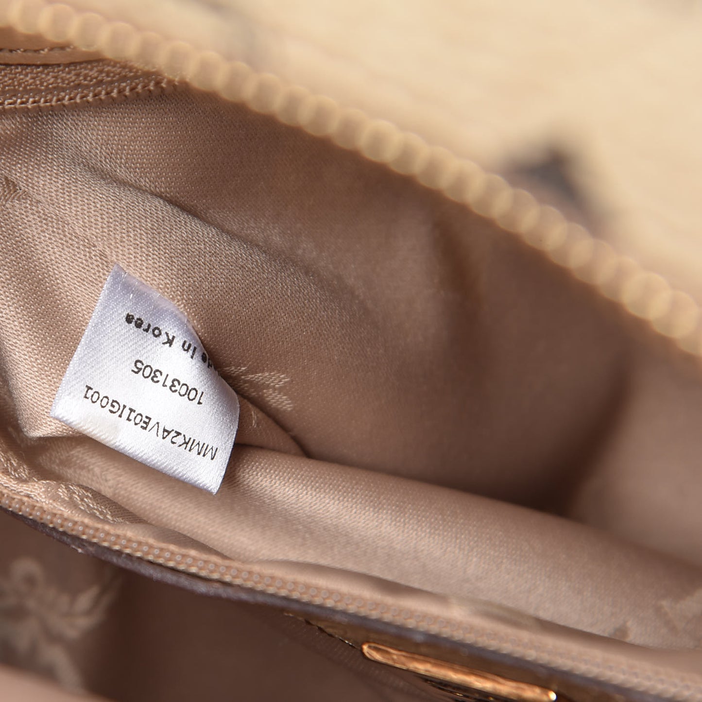 Visetos Medium Studded Stark Backpack Beige