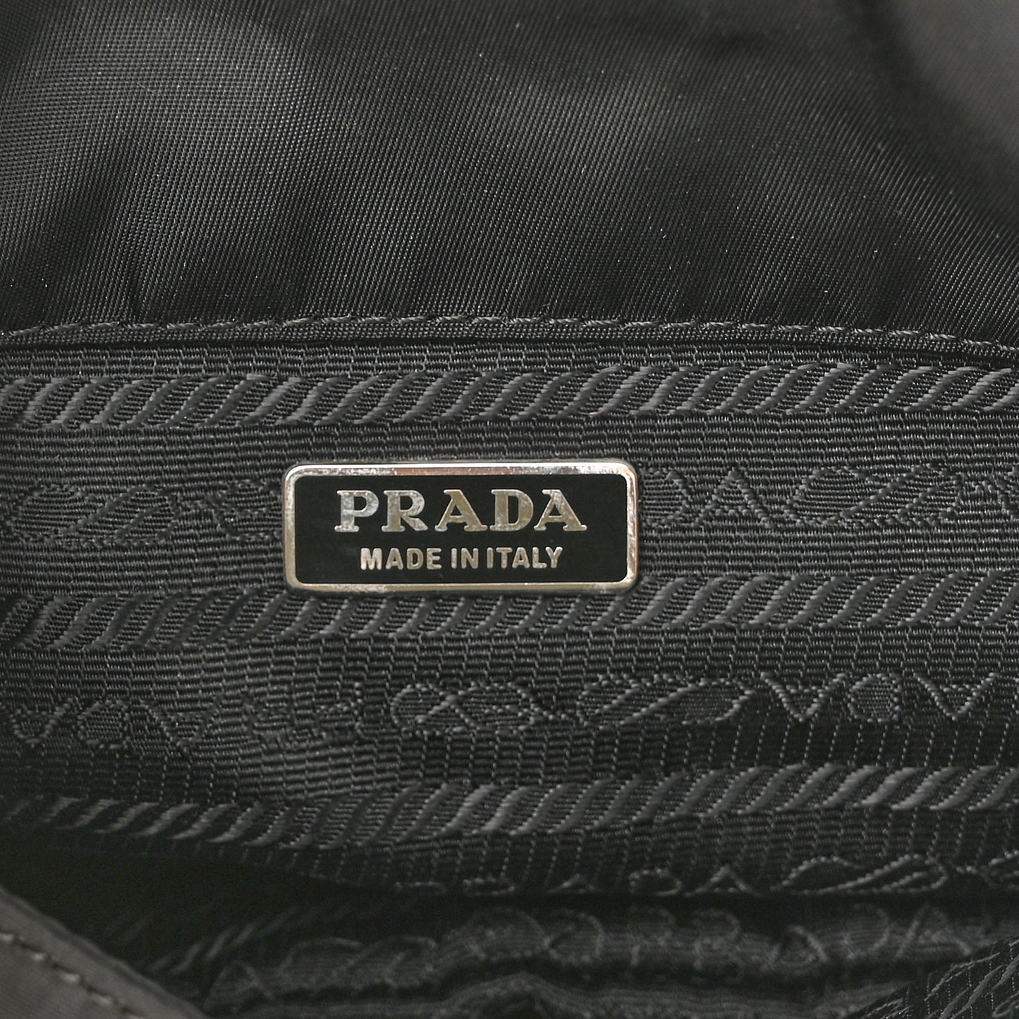 Tessuto Nylon Belt Bag Black