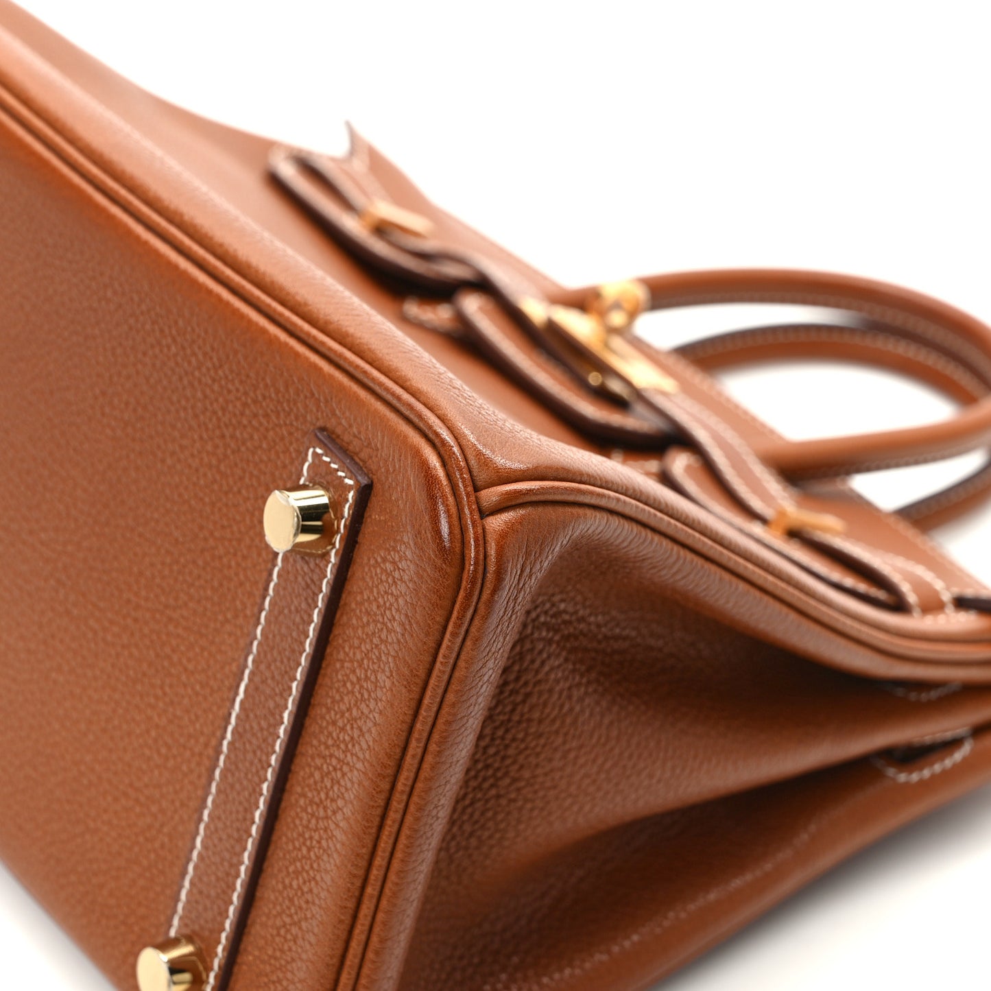 Natural Barenia Faubourg Birkin 25 Fauve