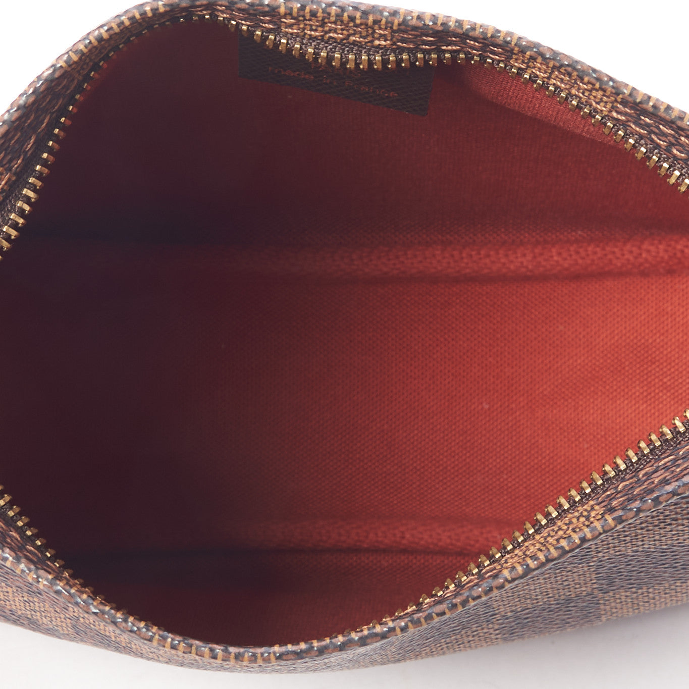 Damier Ebene Trousse Make Up Bag Pochette