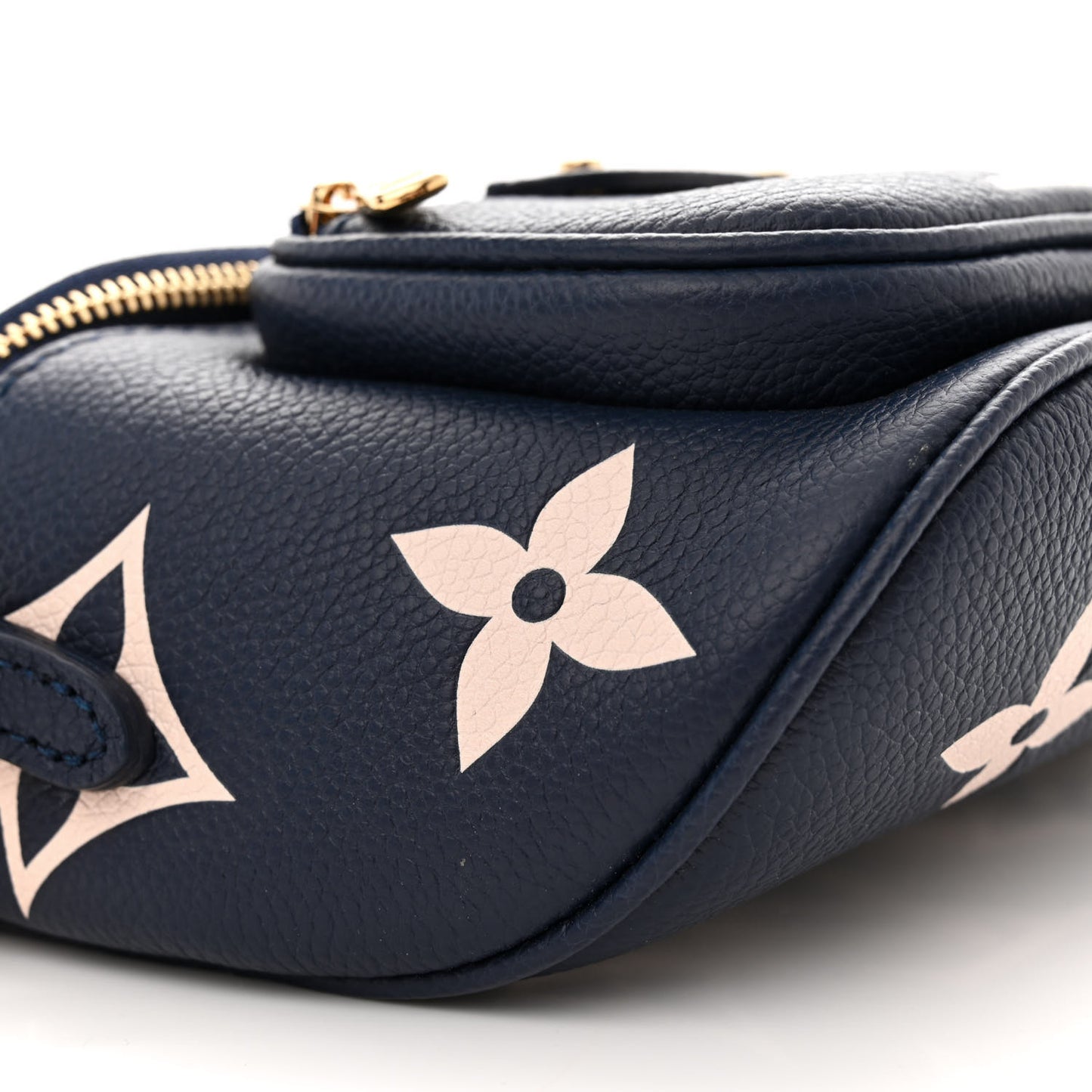 Empreinte Monogram Giant Mini By The Pool Bumbag Blue Beige