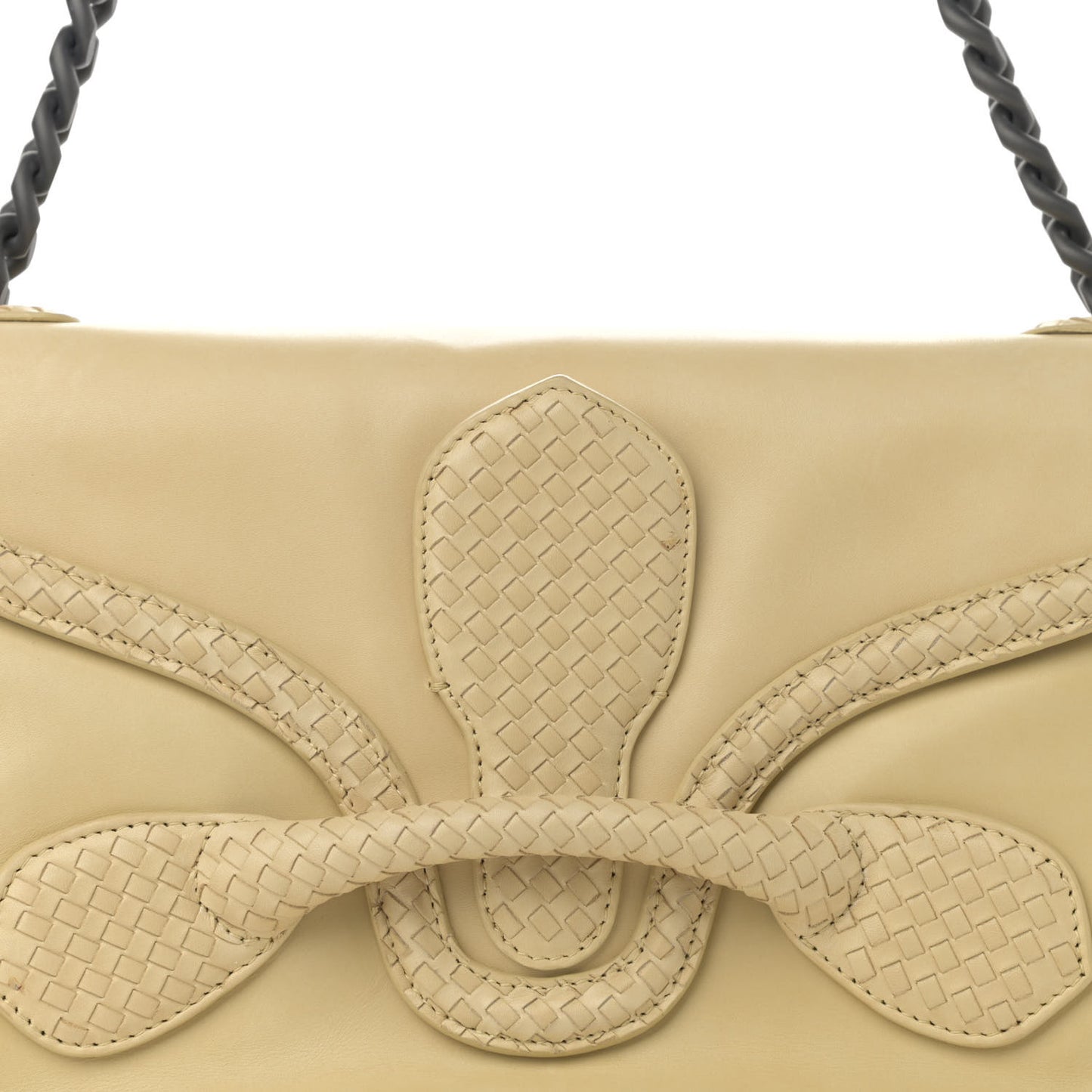 Intrecciato Rialto Shoulder Bag Banane