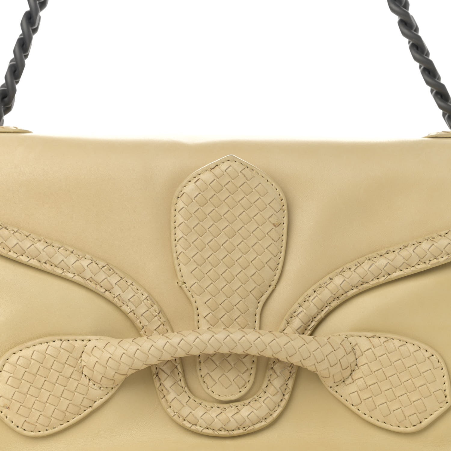 Bottega Veneta Intrecciato Rialto Shoulder Bag Banane 8 of 13