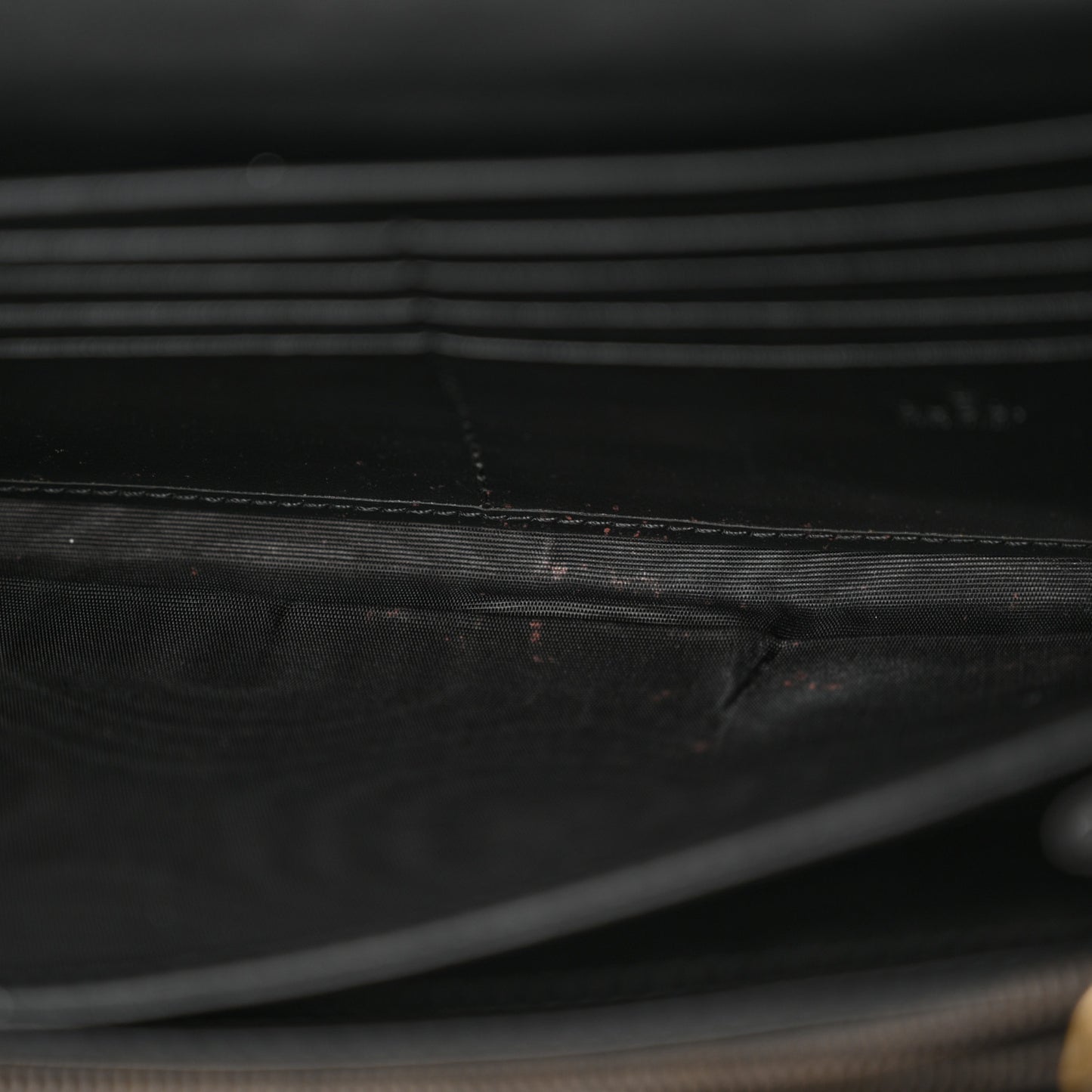Calfskin Matelasse GG Marmont Chain Wallet Black