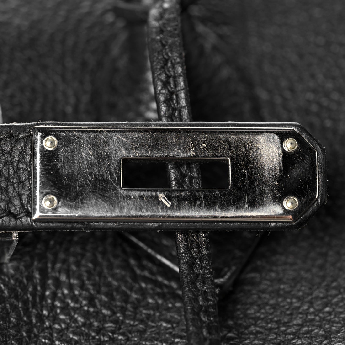 Togo Birkin 30 Black