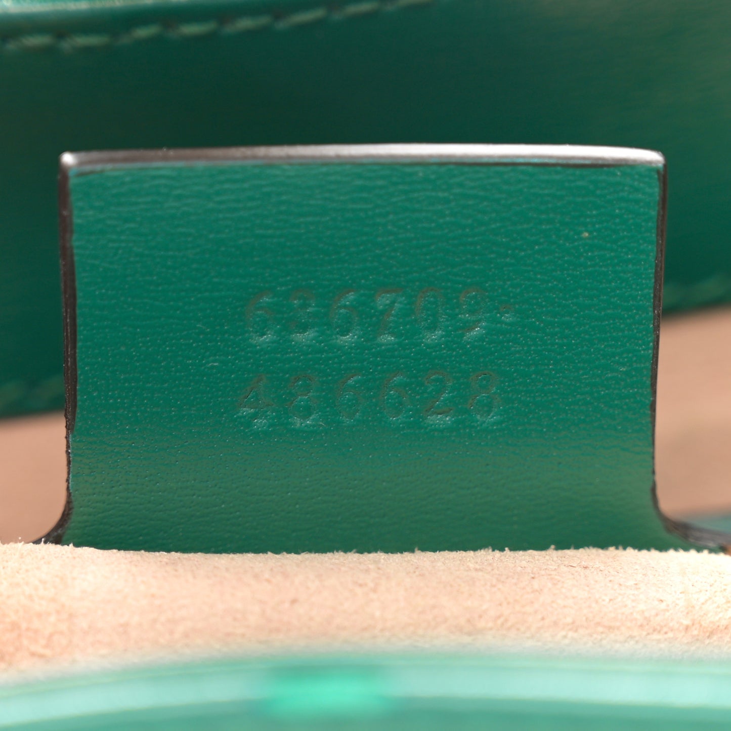 Boarded Dyana Lux Calfskin Small Jackie 1961 Hobo Emerald