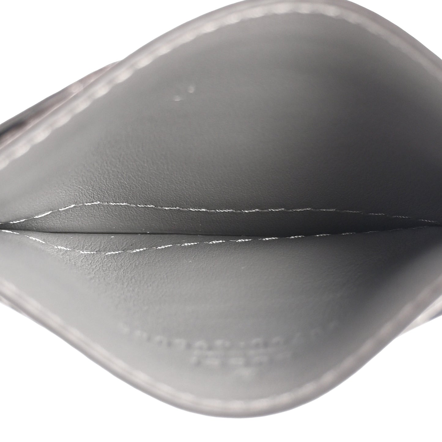 Calfskin GG Matelasse Card Holder Dusty Grey