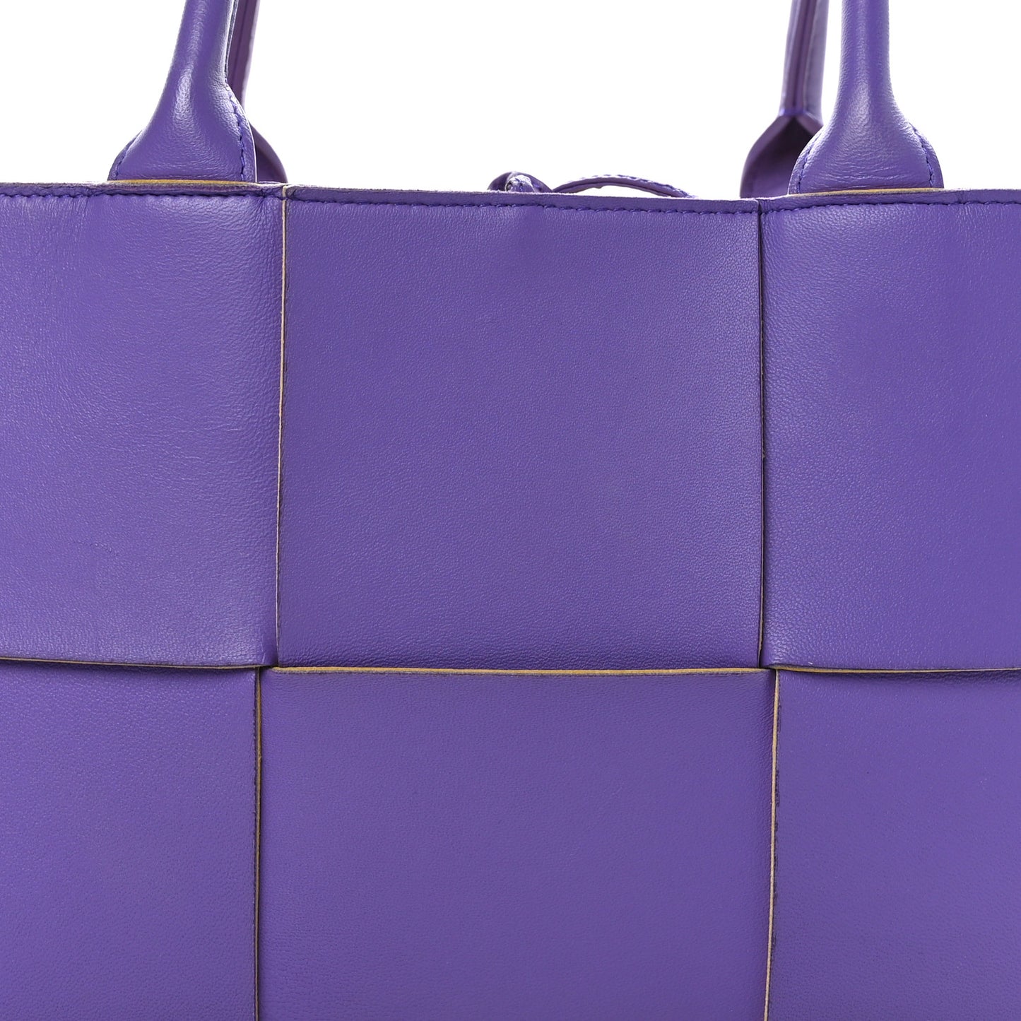 Nappa Maxi Intrecciato Small Arco Tote Purple