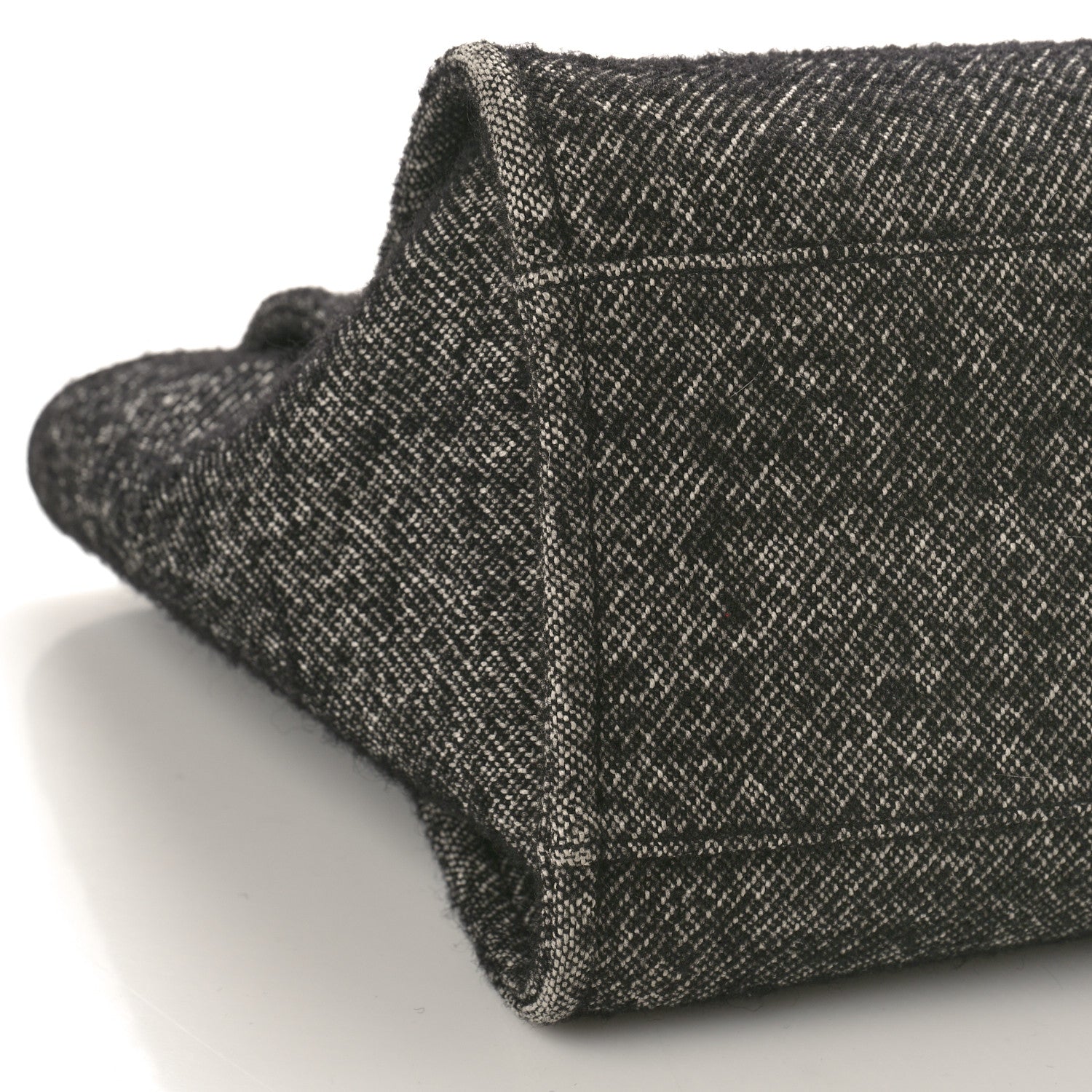 Chanel Mixed Fibers Calfskin Medium Deauville Tote Black 9 of 13