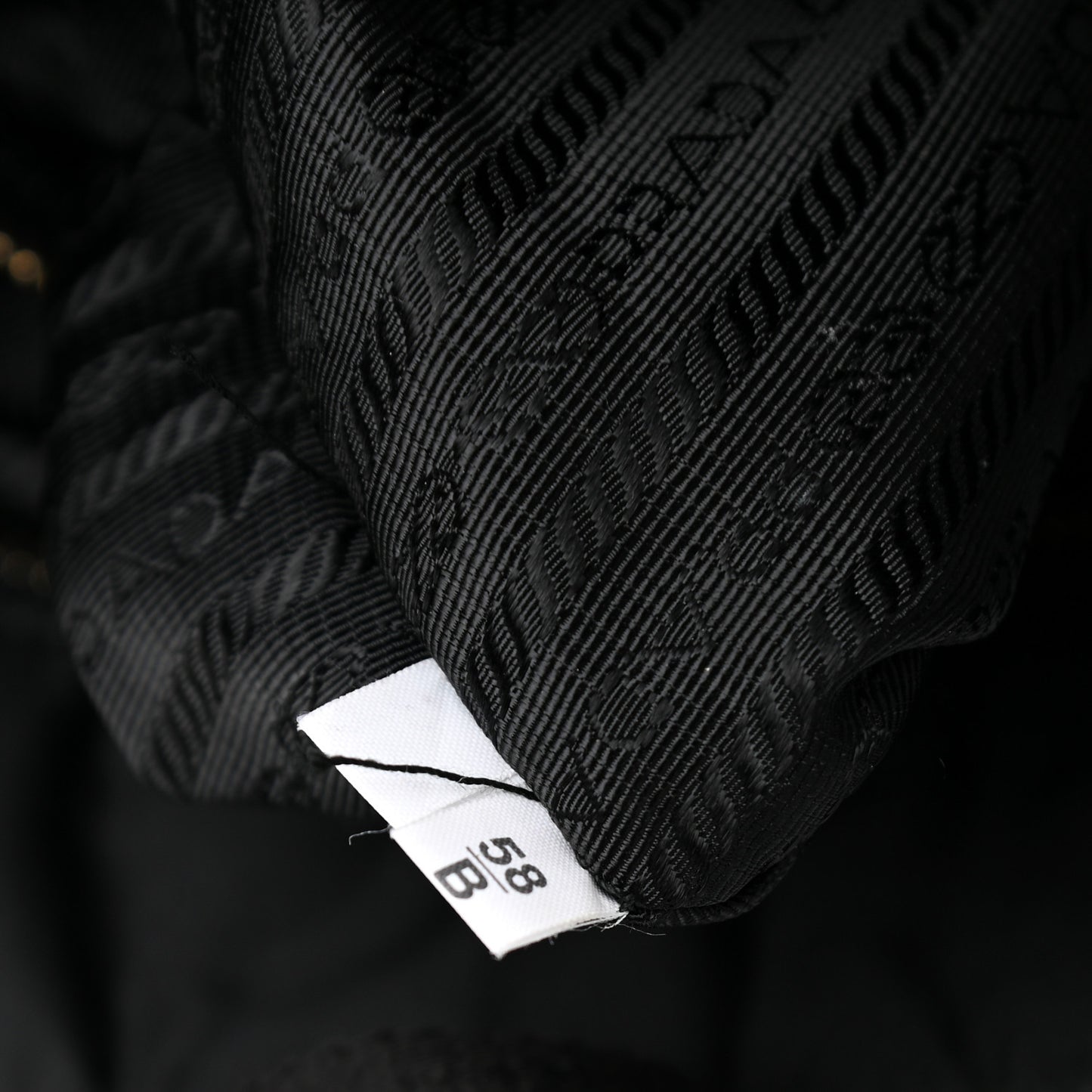 Nylon Vela Baby Bag Black