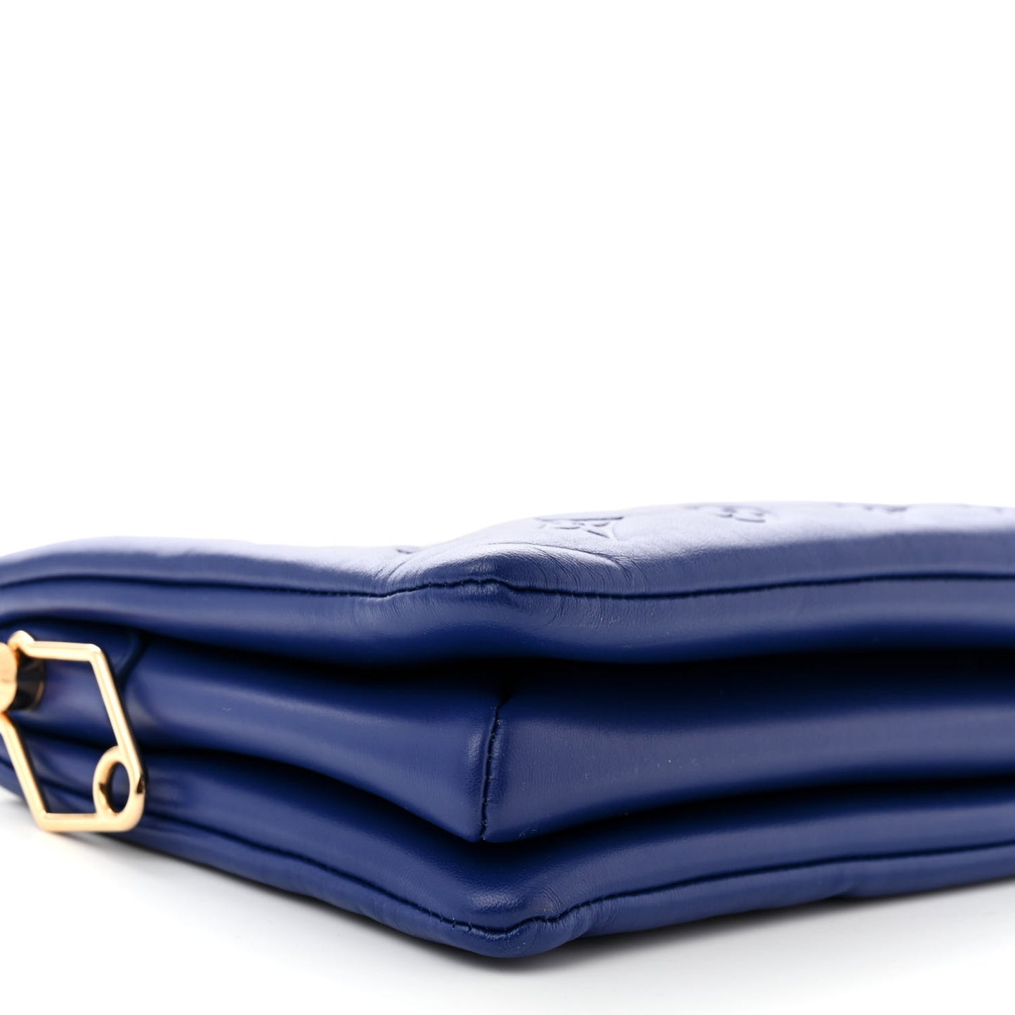 Lambskin Embossed Monogram Coussin PM H32 Smalt Blue