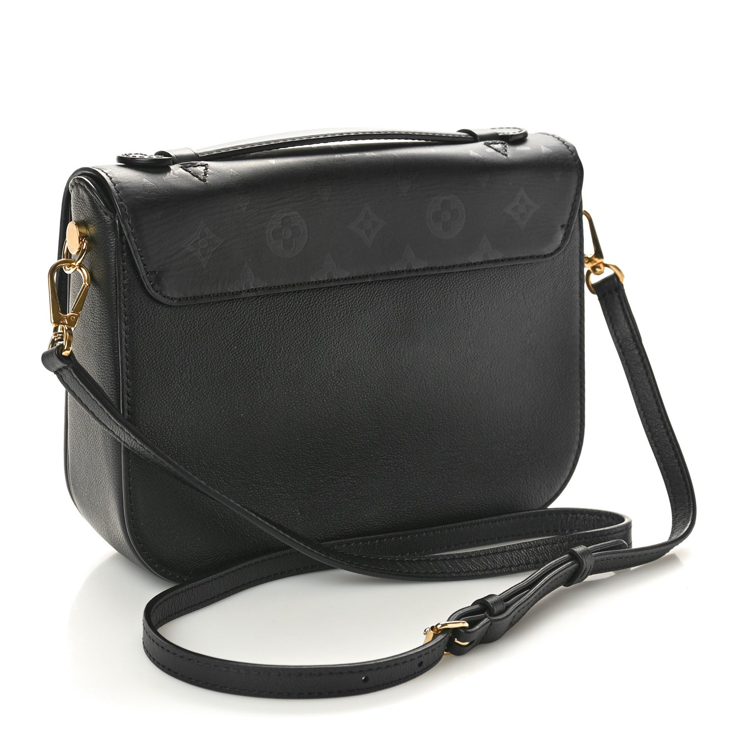 Calfskin Monogram Very Messenger Black