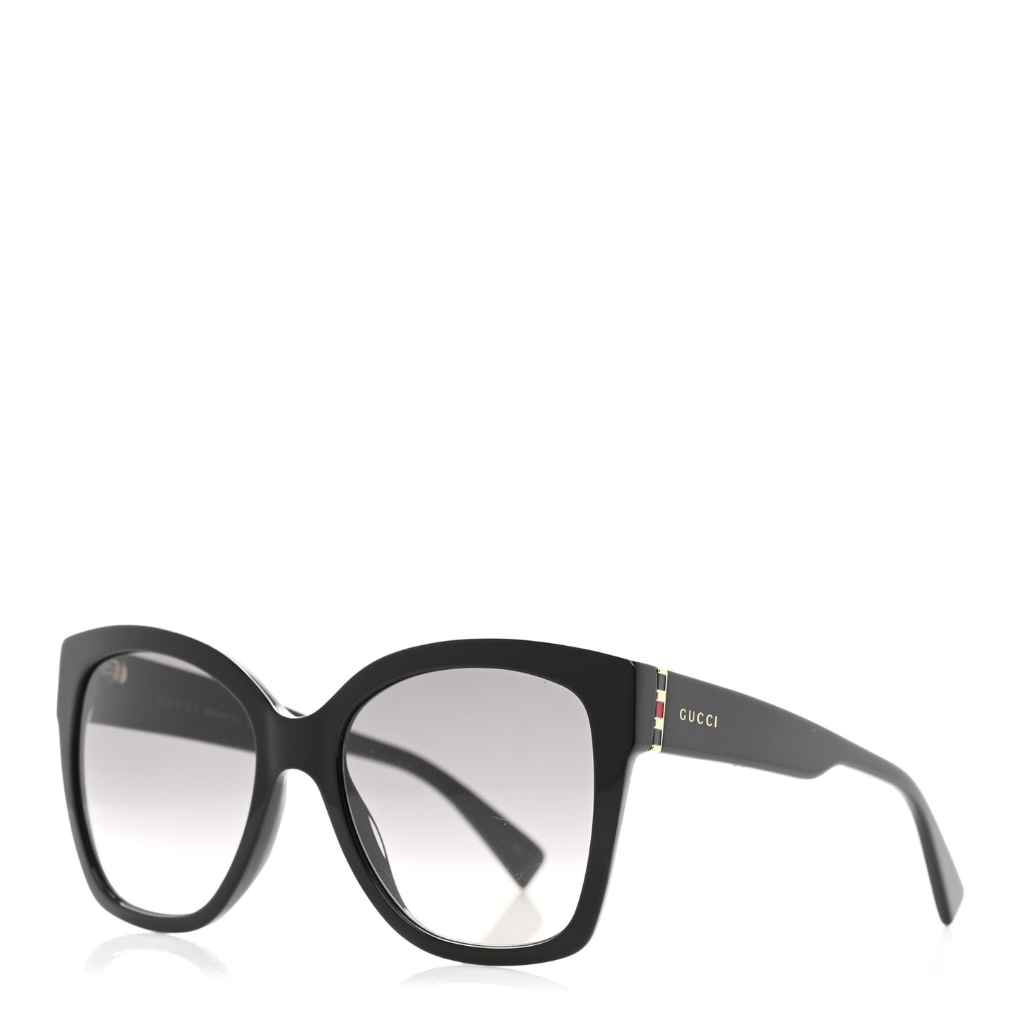 Acetate Square Frame Sunglasses GG0459S Black