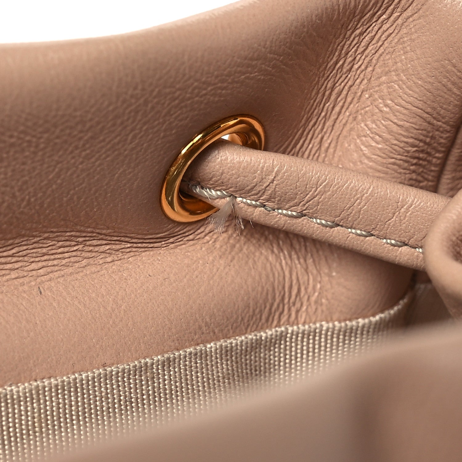 Chanel Calfskin Chevron Quilted Small Urban Spirit Backpack Beige 12 of 16