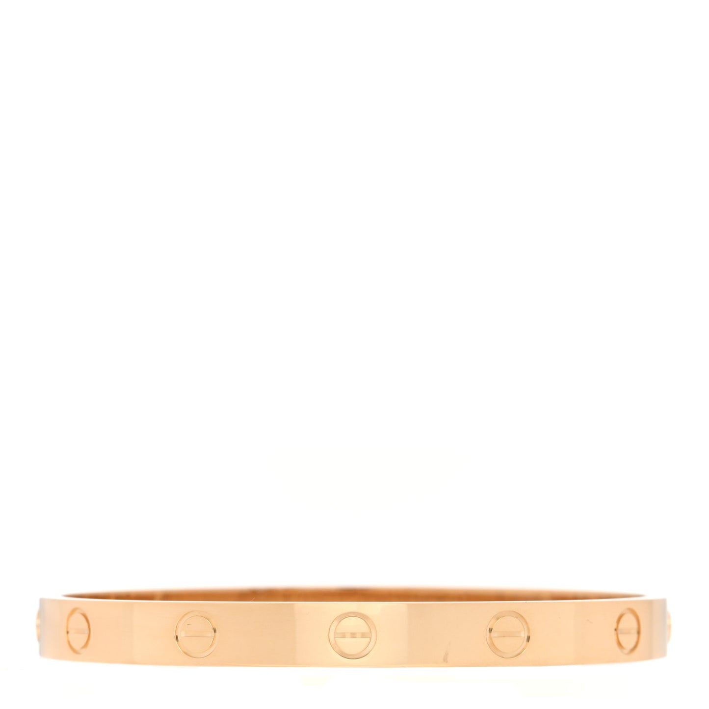 18K Yellow Gold LOVE Bracelet 17