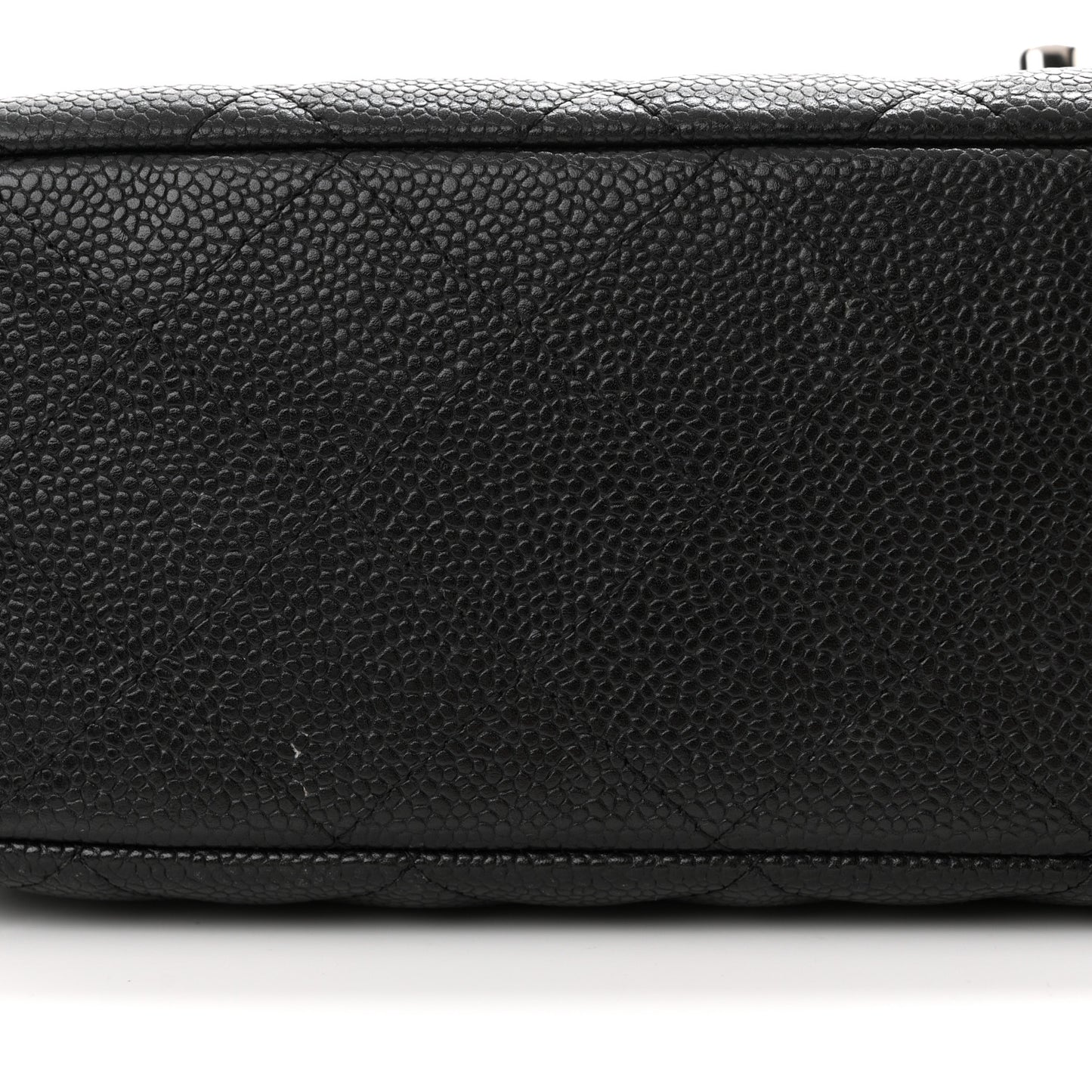 Caviar Quilted Jumbo Single Flap Black