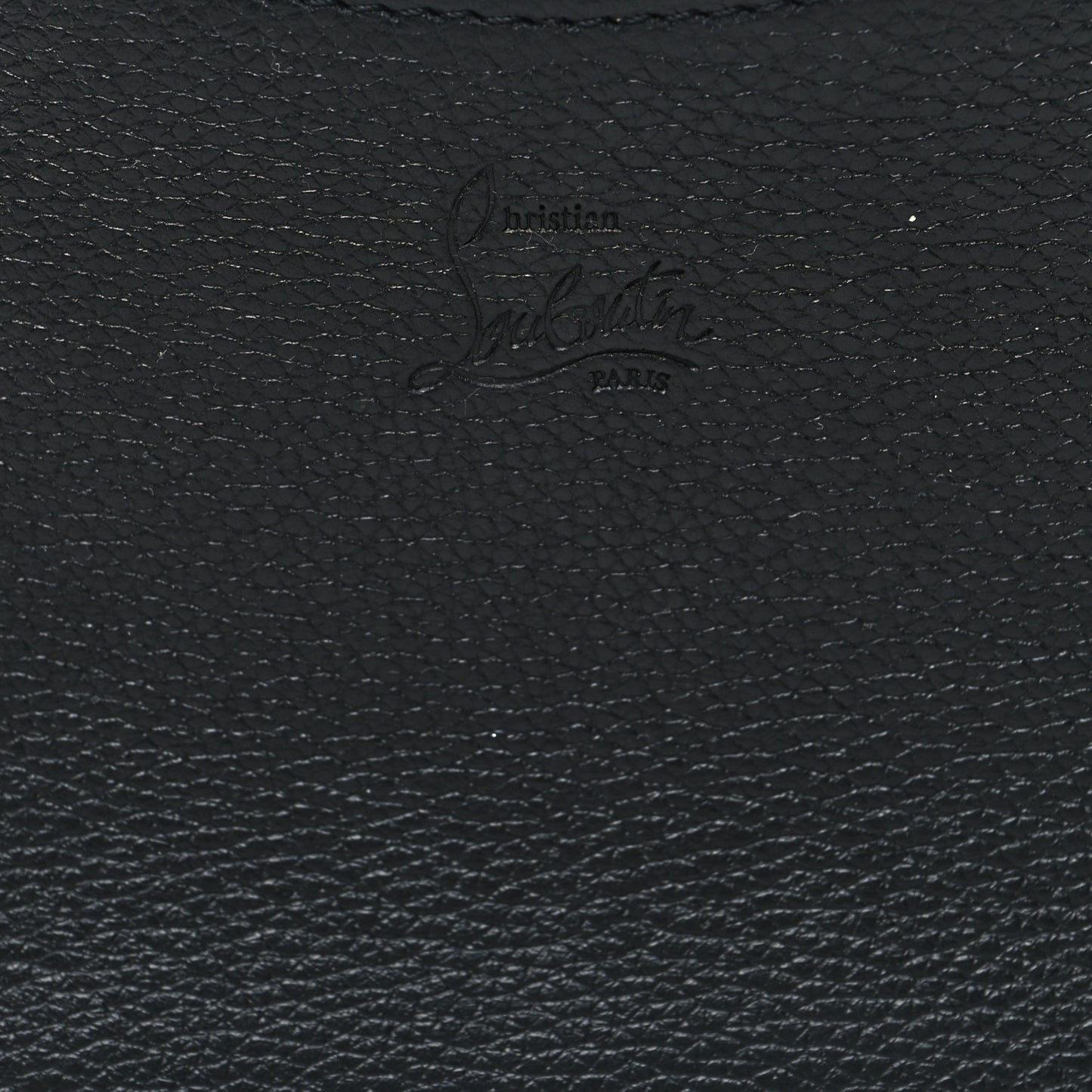 Calfskin Mini Loubila Chain Shoulder Bag Black