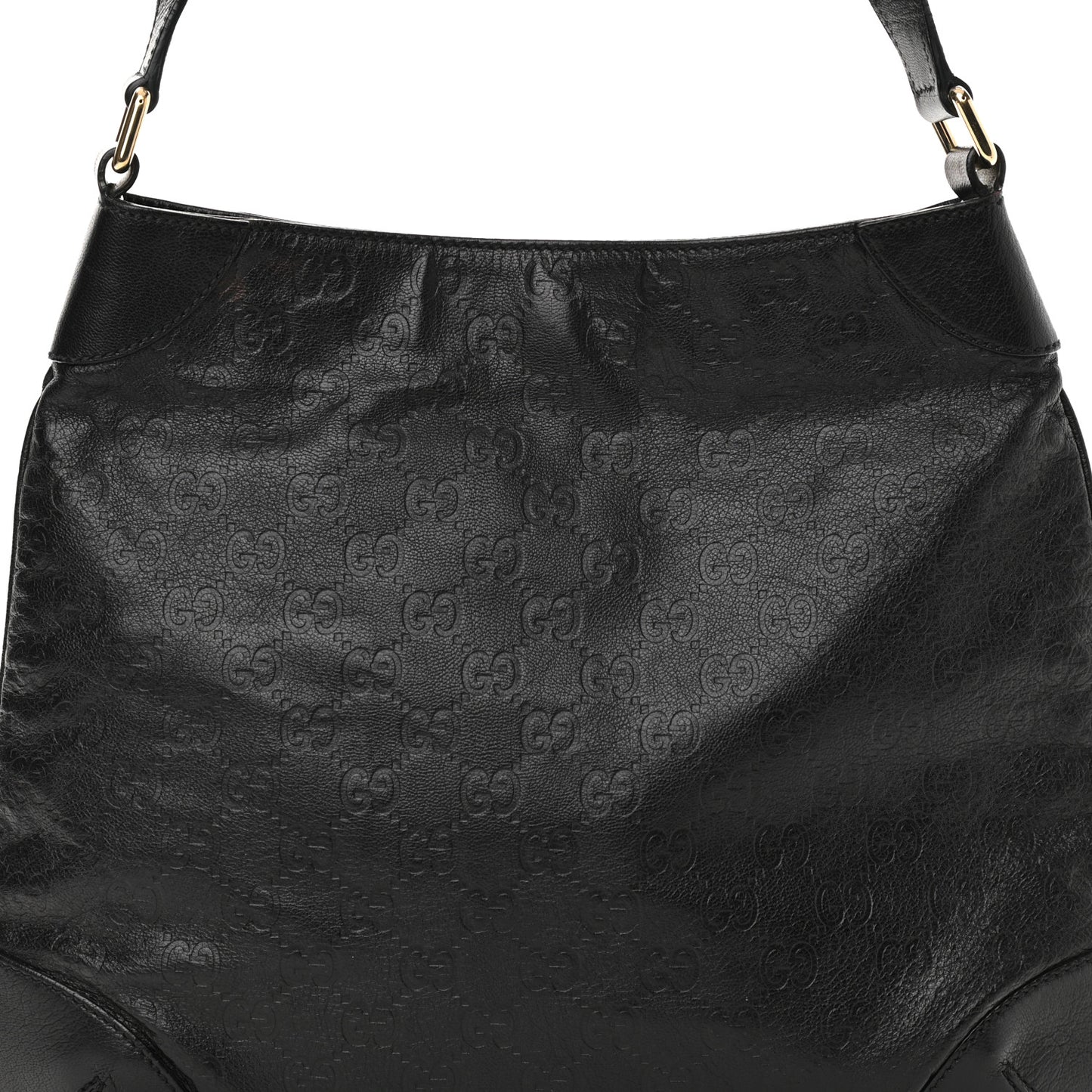 Guccissima Hobo Black