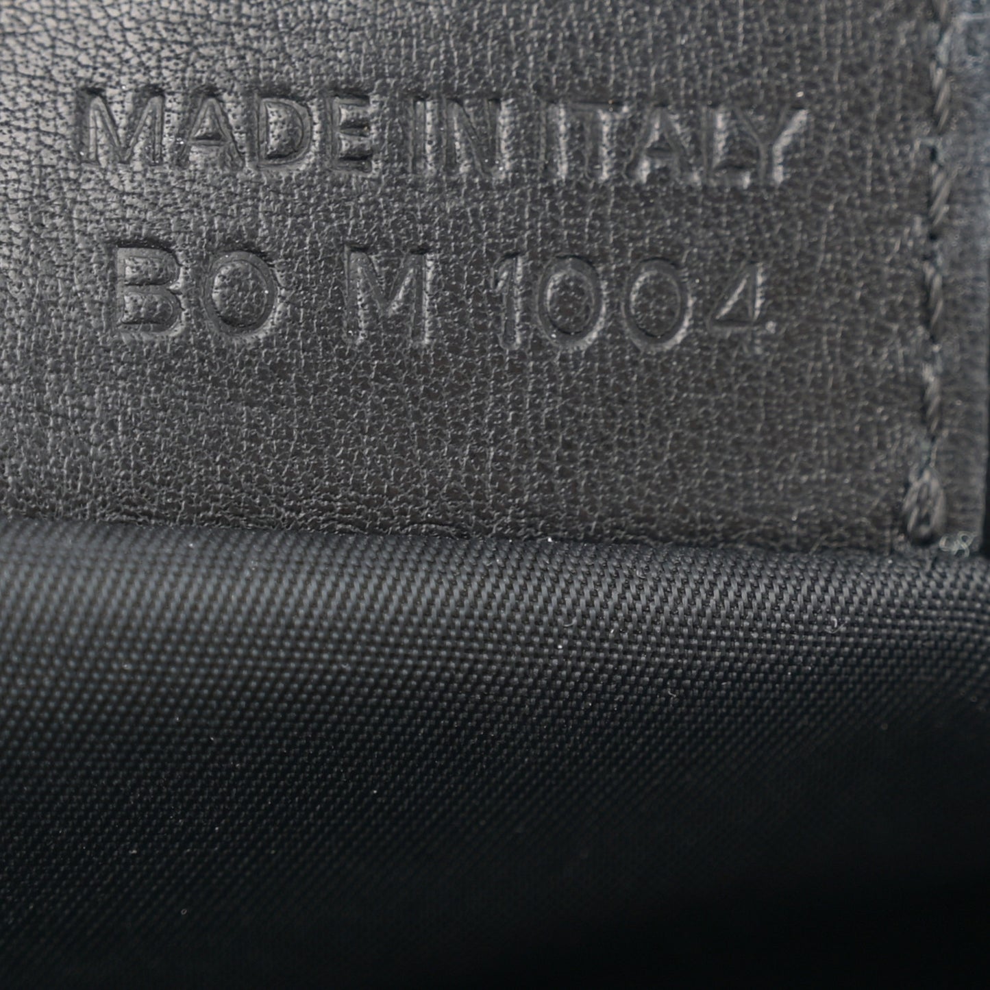 Monogram Shoulder Bag Pochette Black