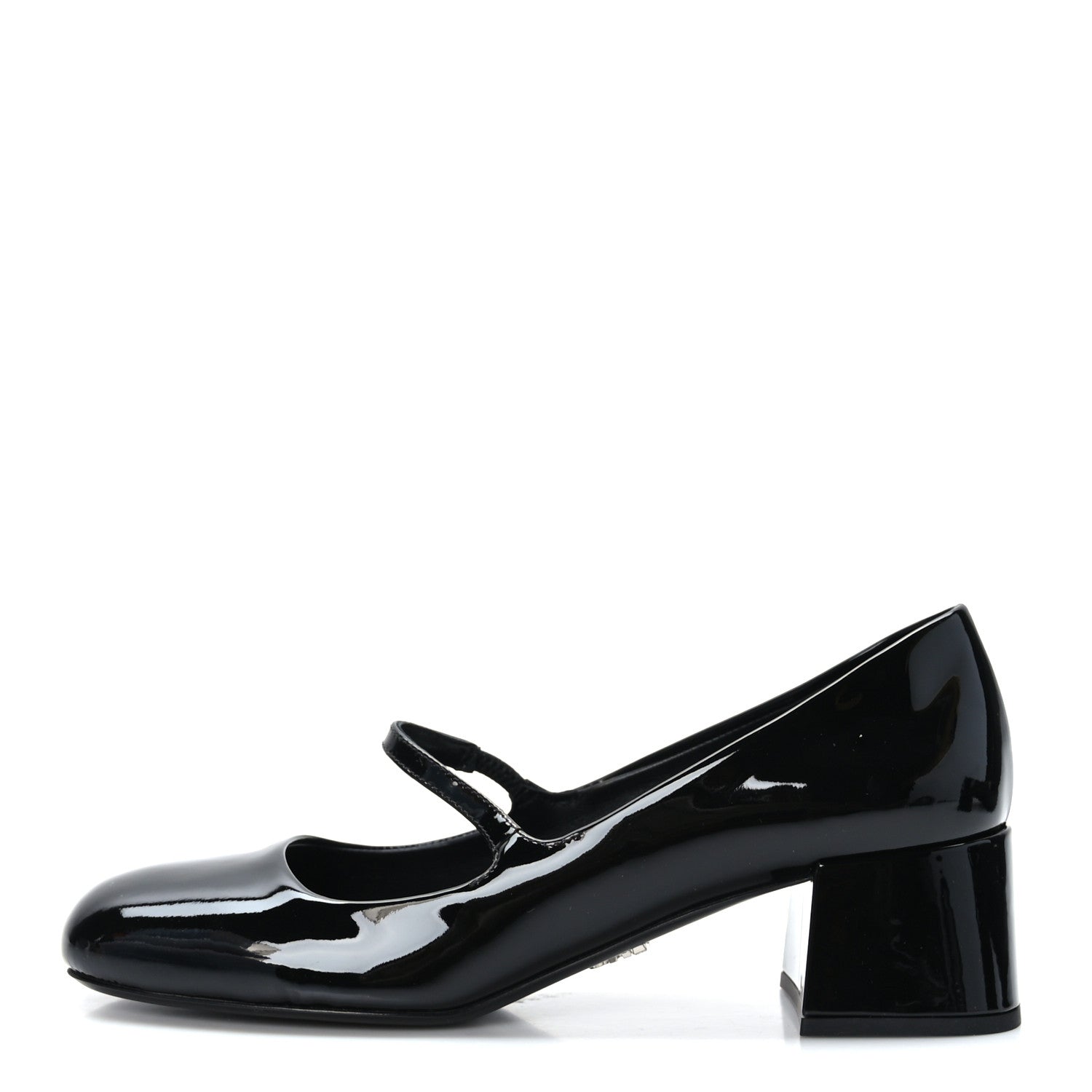 Prada Patent Mary Jane 45mm Pumps 36 Black 1 of 7