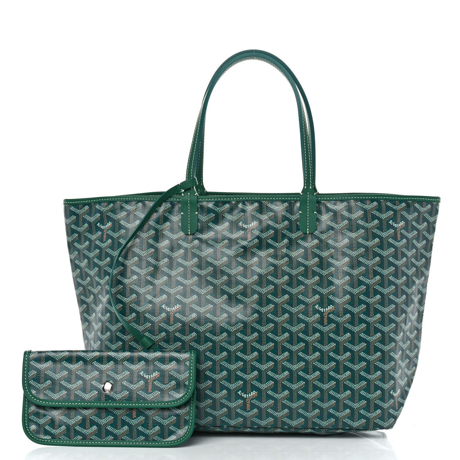 Goyard Goyardine Saint Louis PM Green 3 of 11