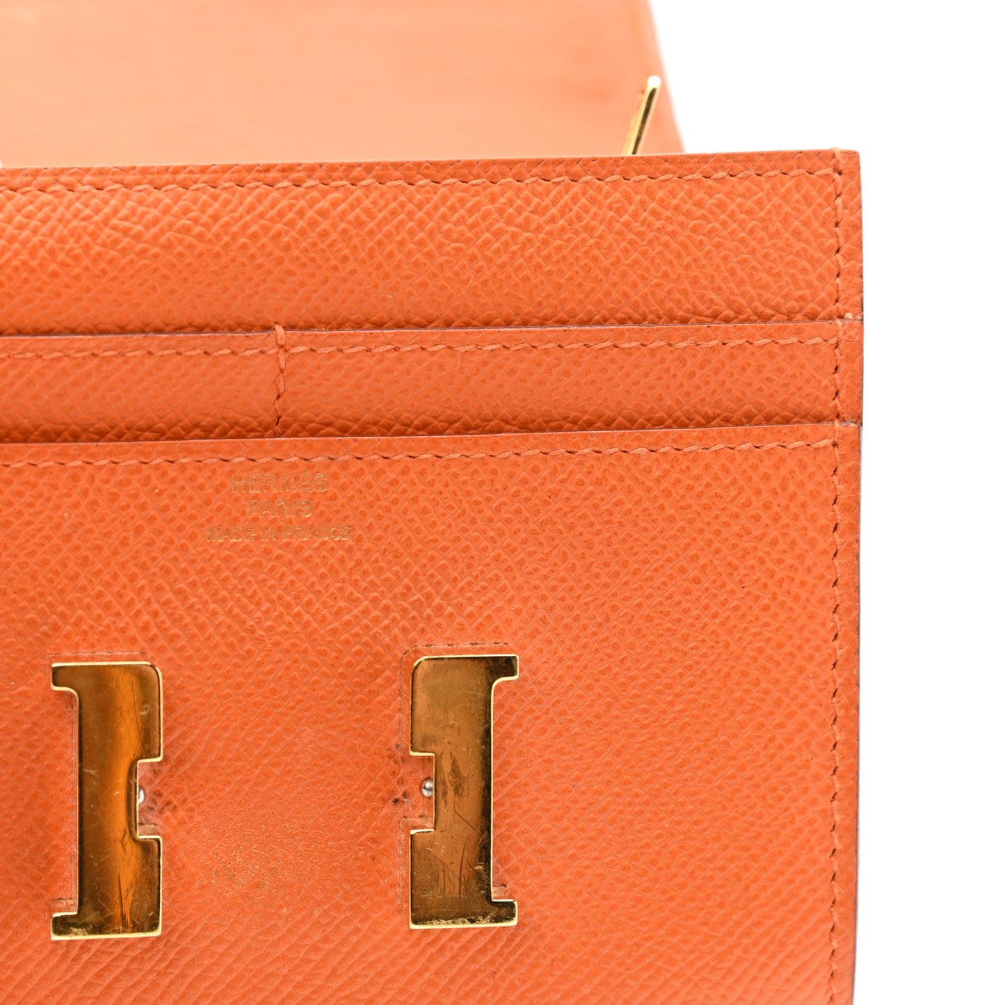 Epsom Constance Short Wallet Orange