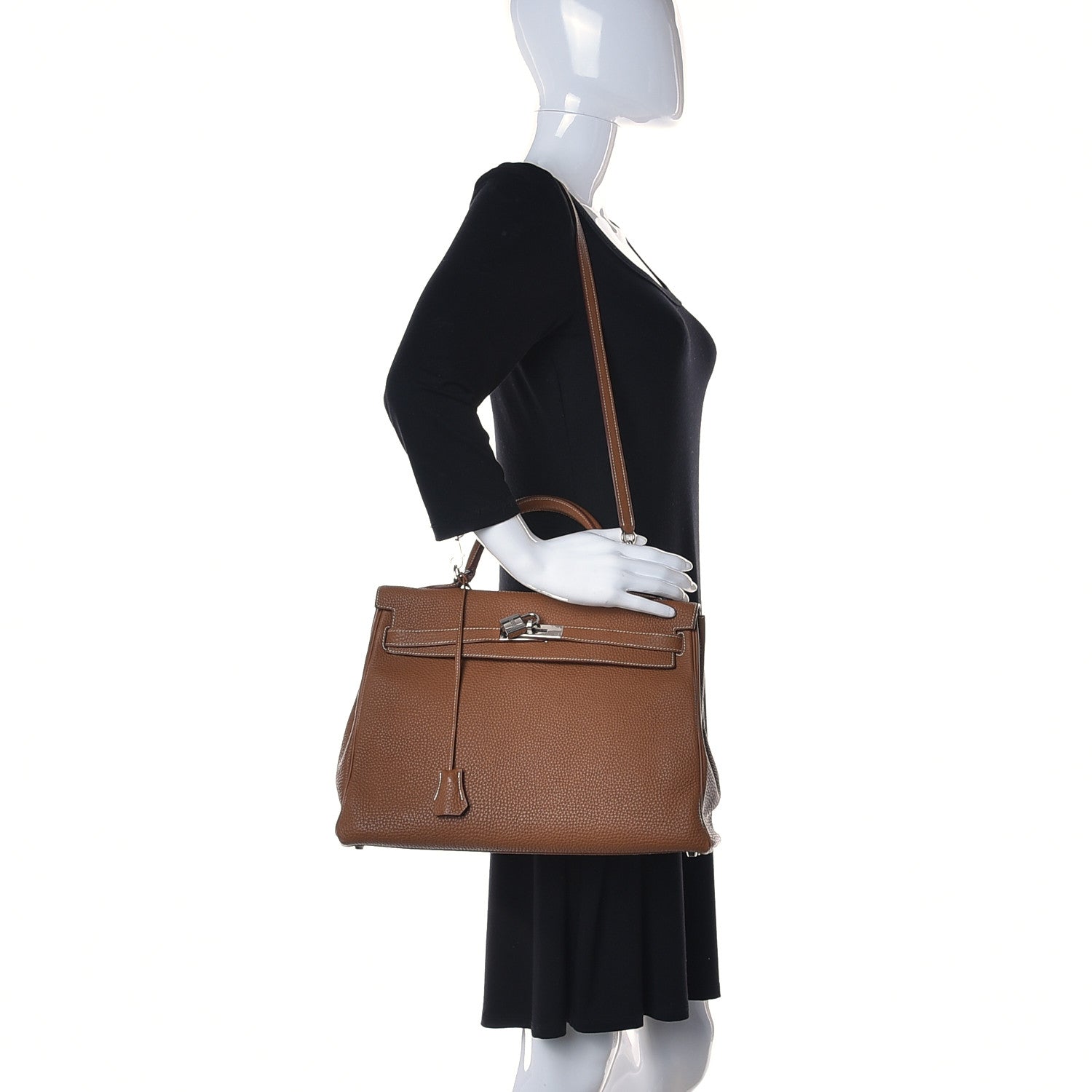 Hermes Togo Kelly Retourne 35 Gold 2 of 25